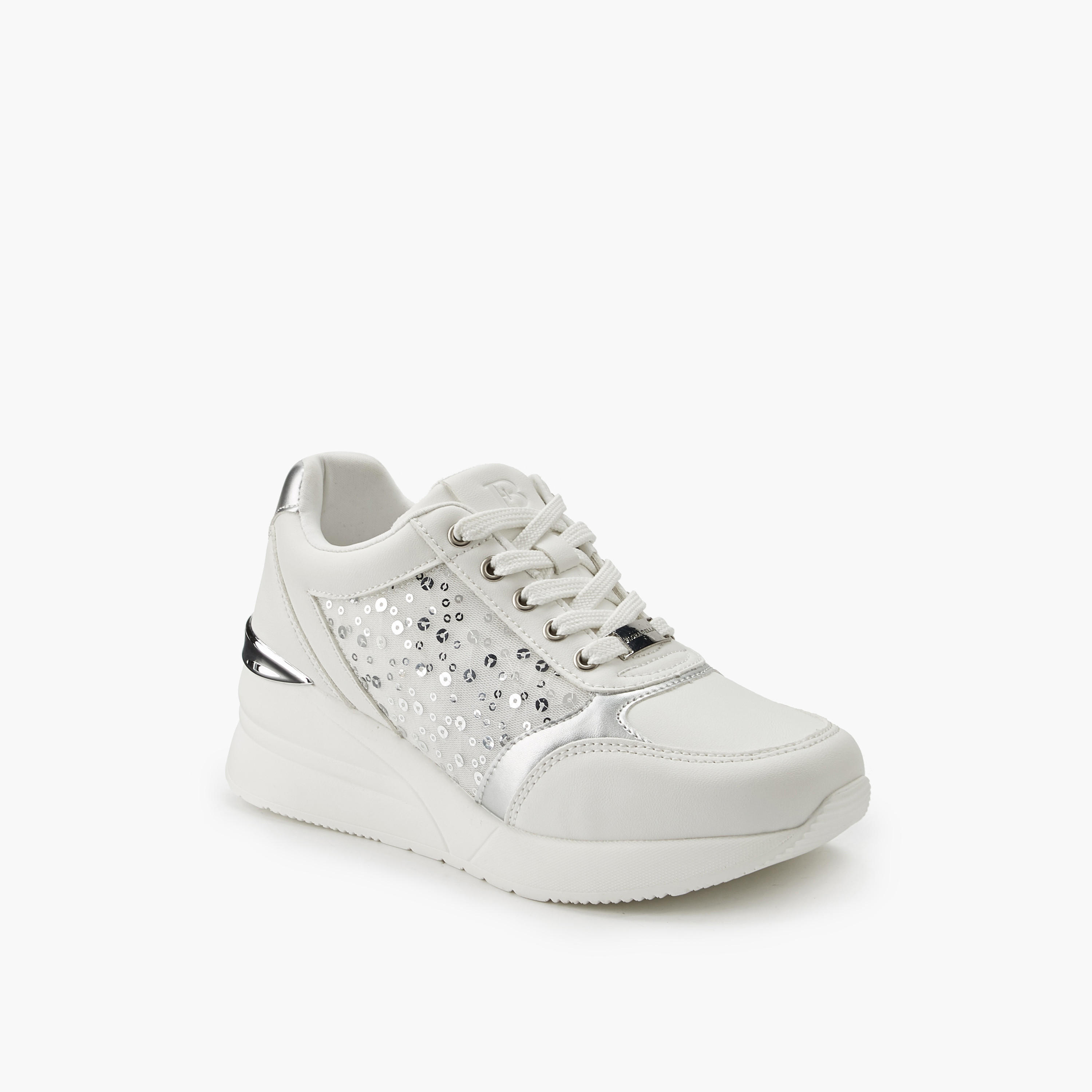 حذاء سنيكرز بطول الكاحل ورباط إغلاق للنساء من فلورا بيلا-women-shoes-sneakers-image-3