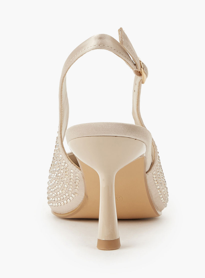 حذاء مزيّن سهل الارتداء بكعب ستيليتو من فلورا بيلا-women-shoes-heels-image-5