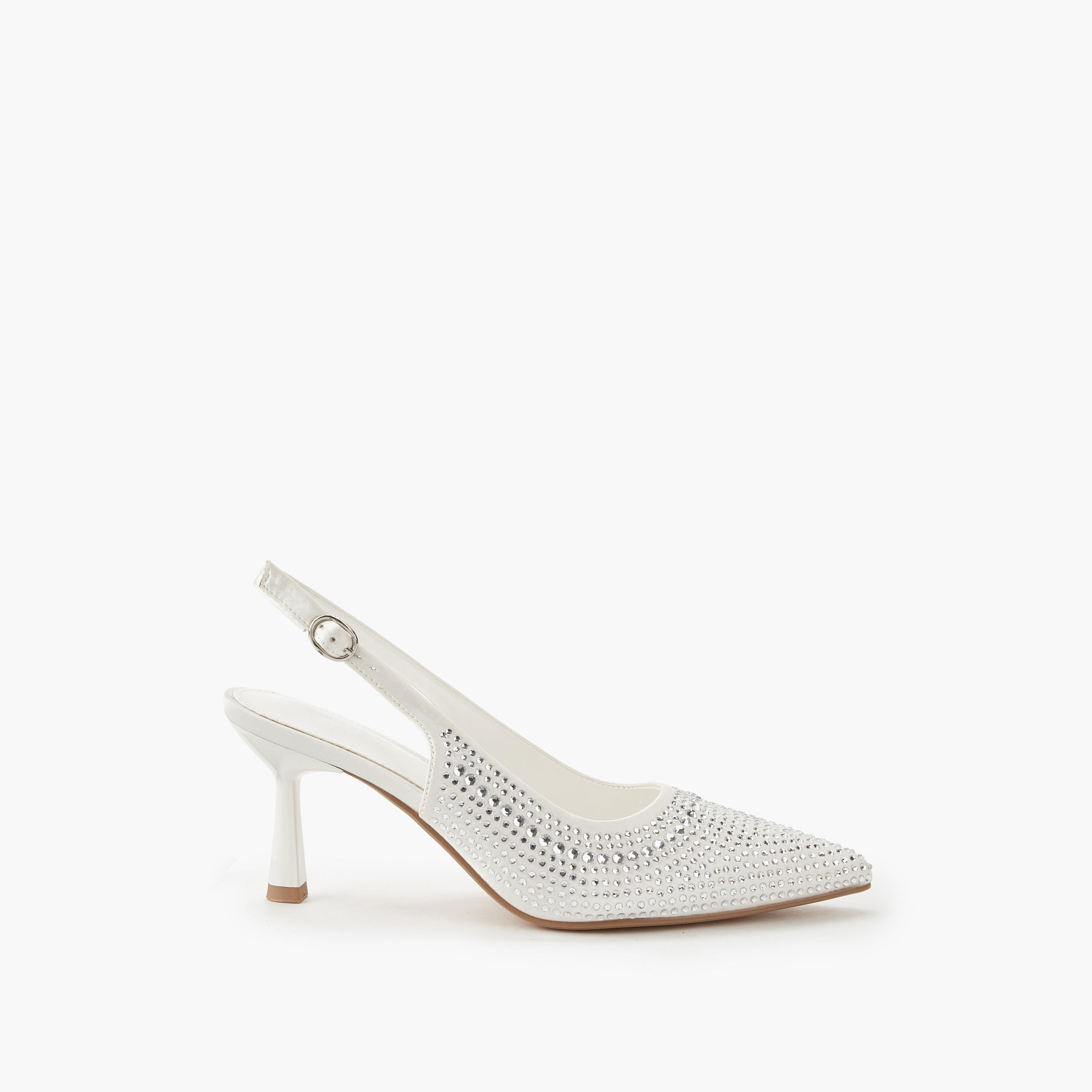 حذاء مزيّن سهل الارتداء بكعب ستيليتو من فلورا بيلا-women-shoes-heels-image-2