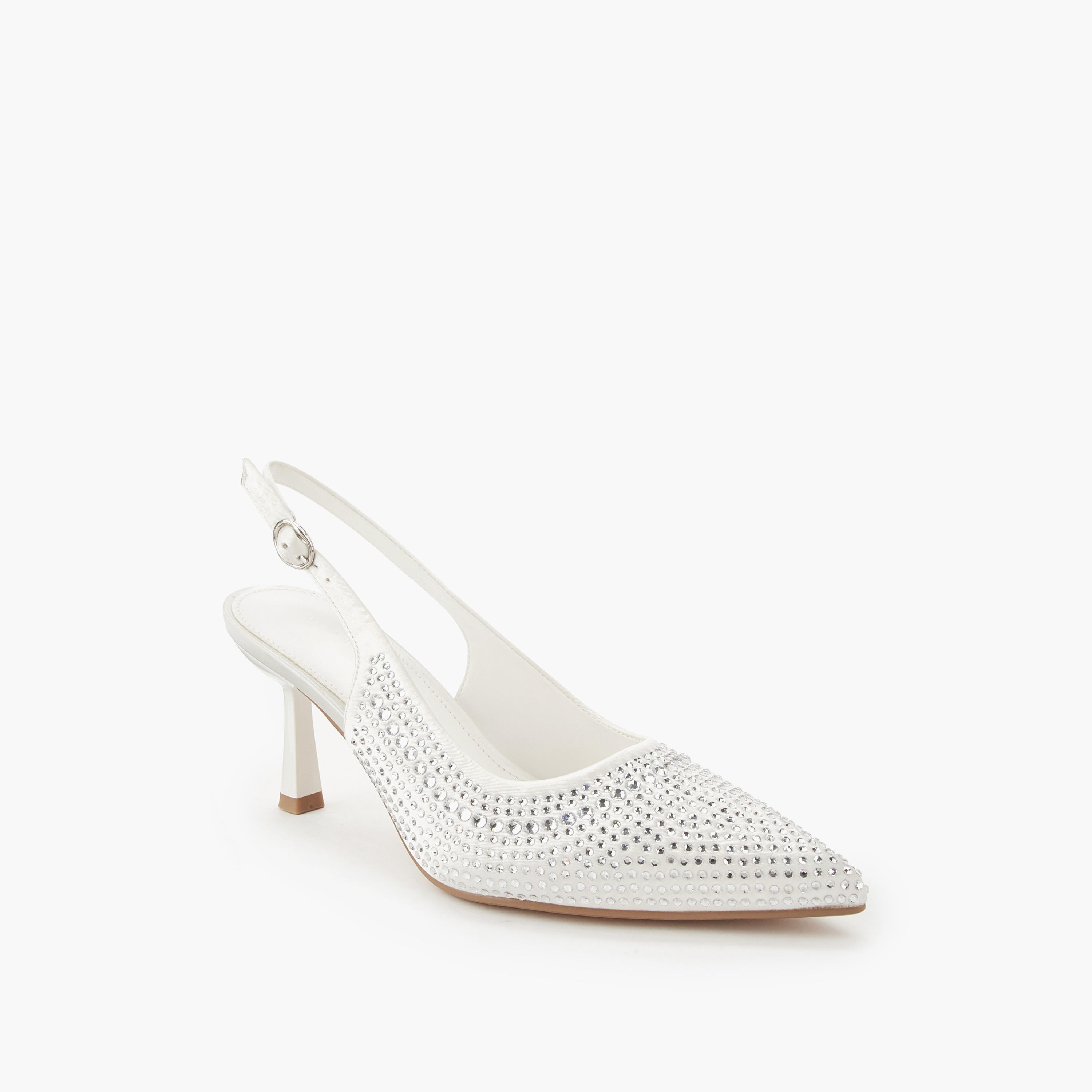 حذاء مزيّن سهل الارتداء بكعب ستيليتو من فلورا بيلا-women-shoes-heels-image-3