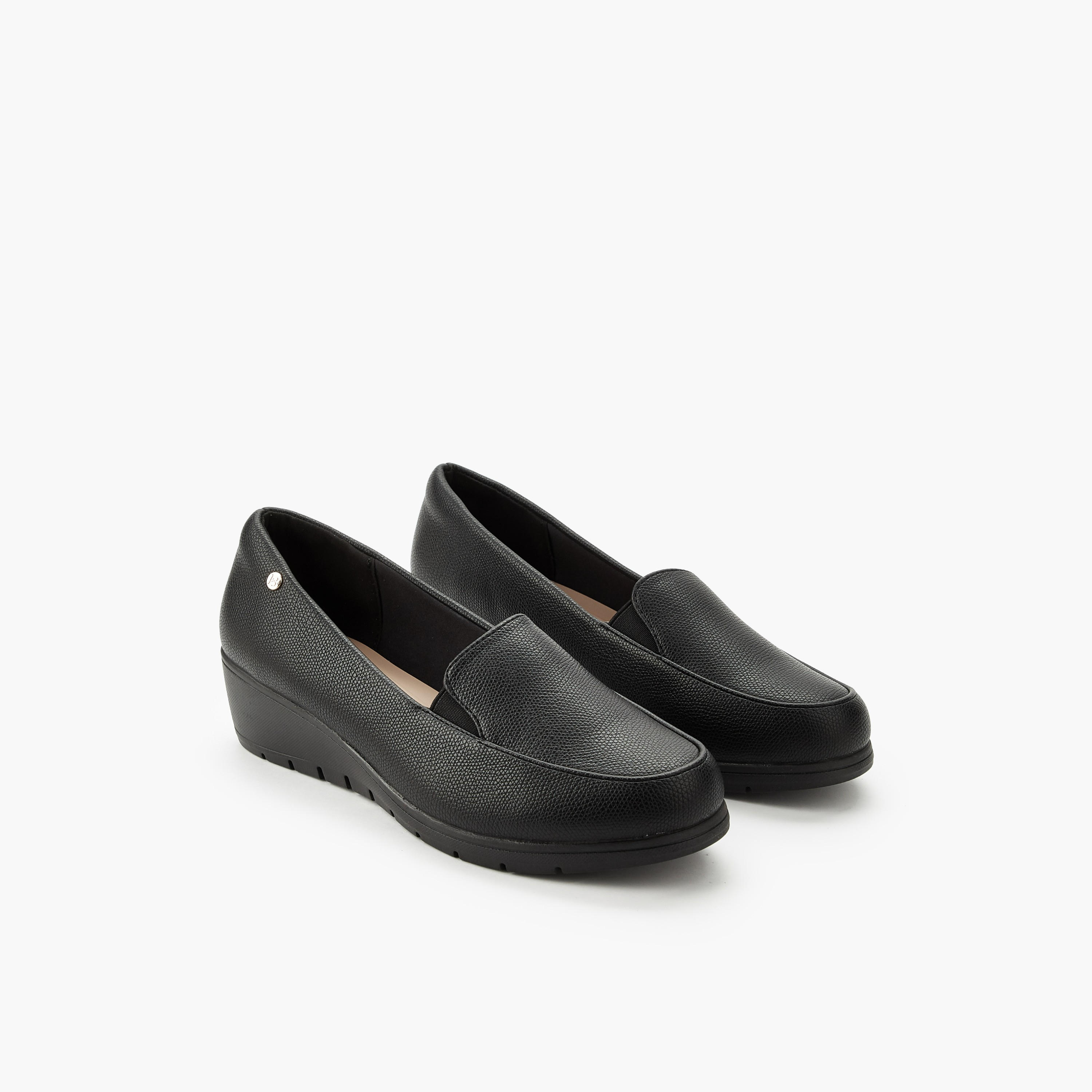 Flora Bella Women Wedge Heel Loafers-women-shoes-heels-image-1