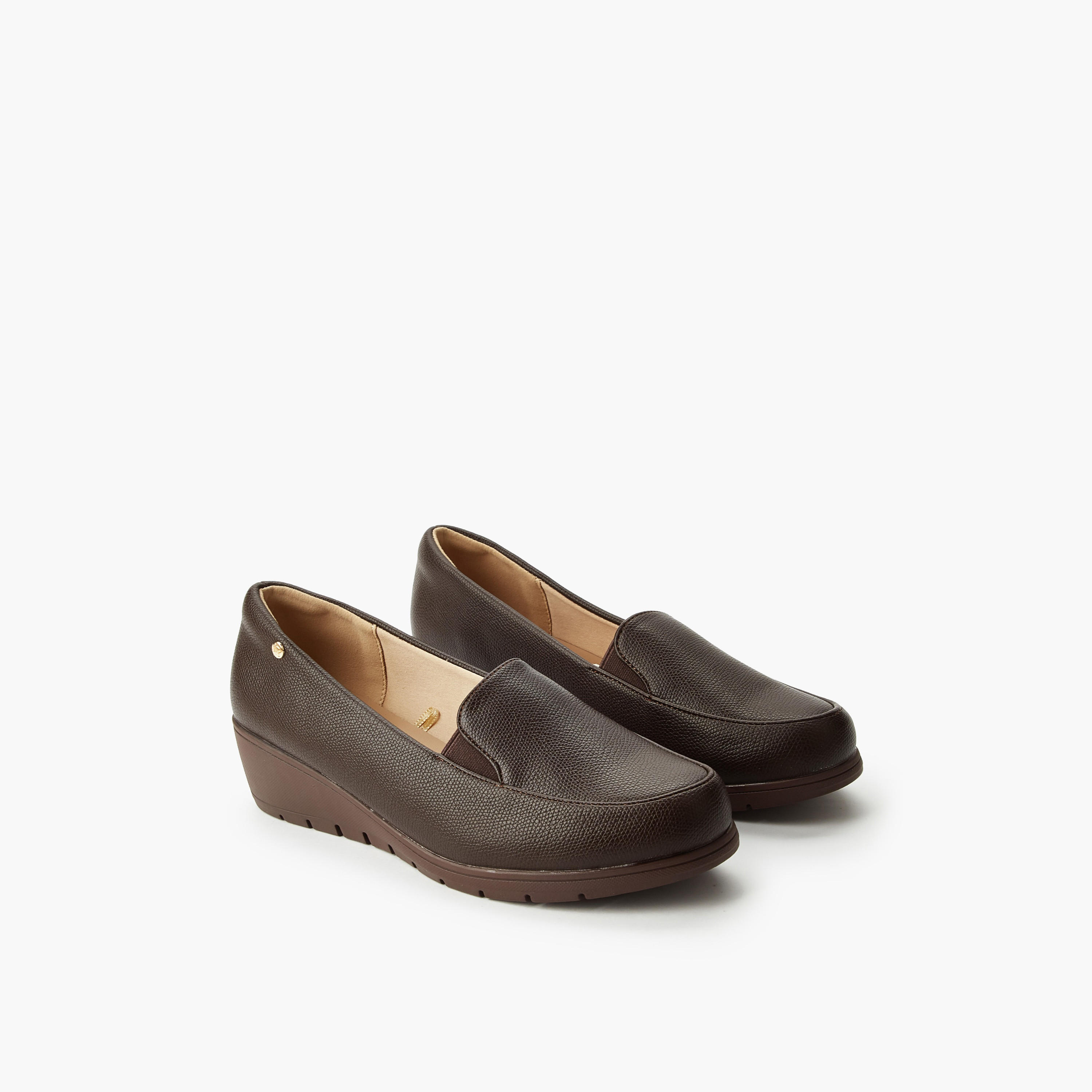 Flora Bella Women Wedge Heel Loafers-women-shoes-heels-image-1
