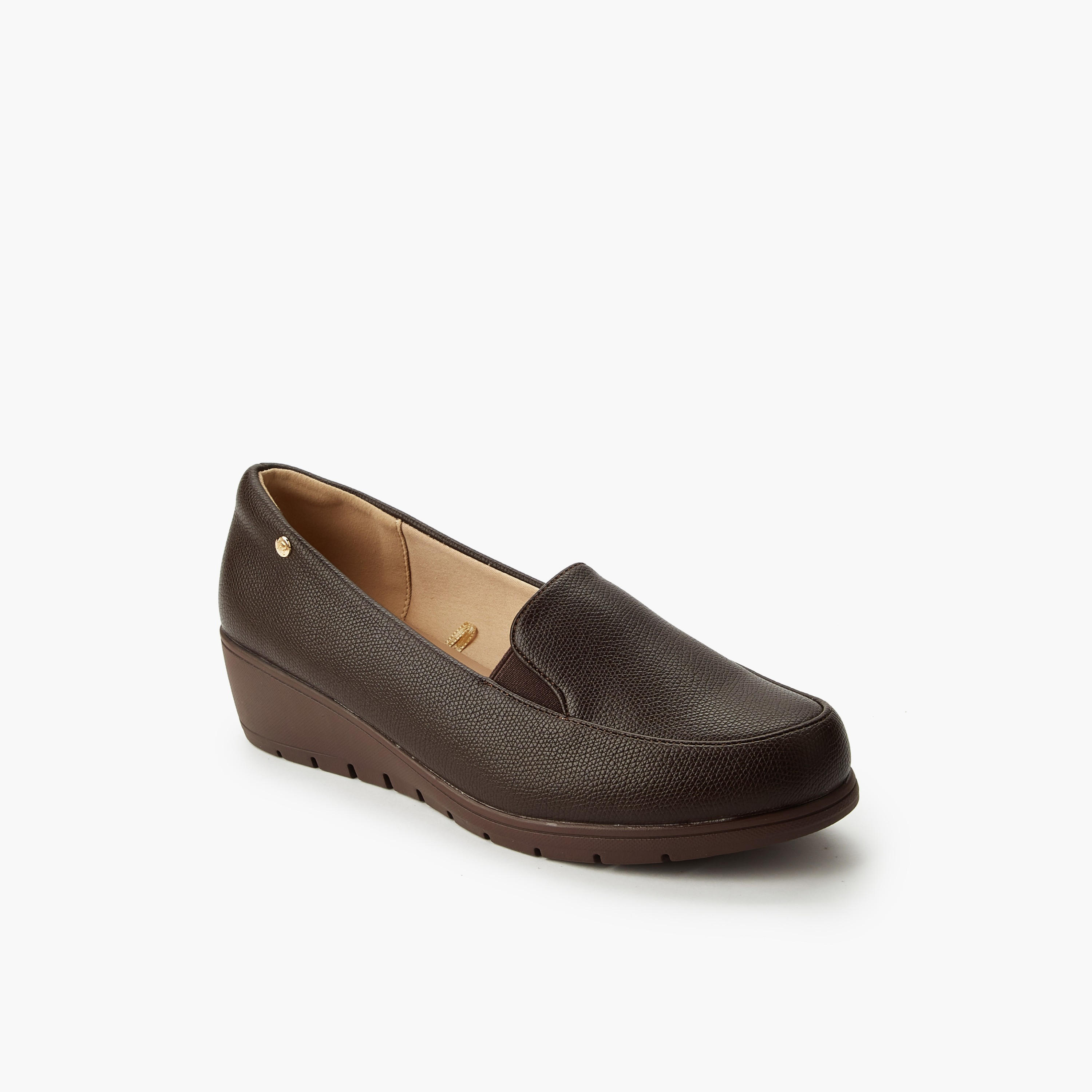 Flora Bella Women Wedge Heel Loafers-women-shoes-heels-image-2