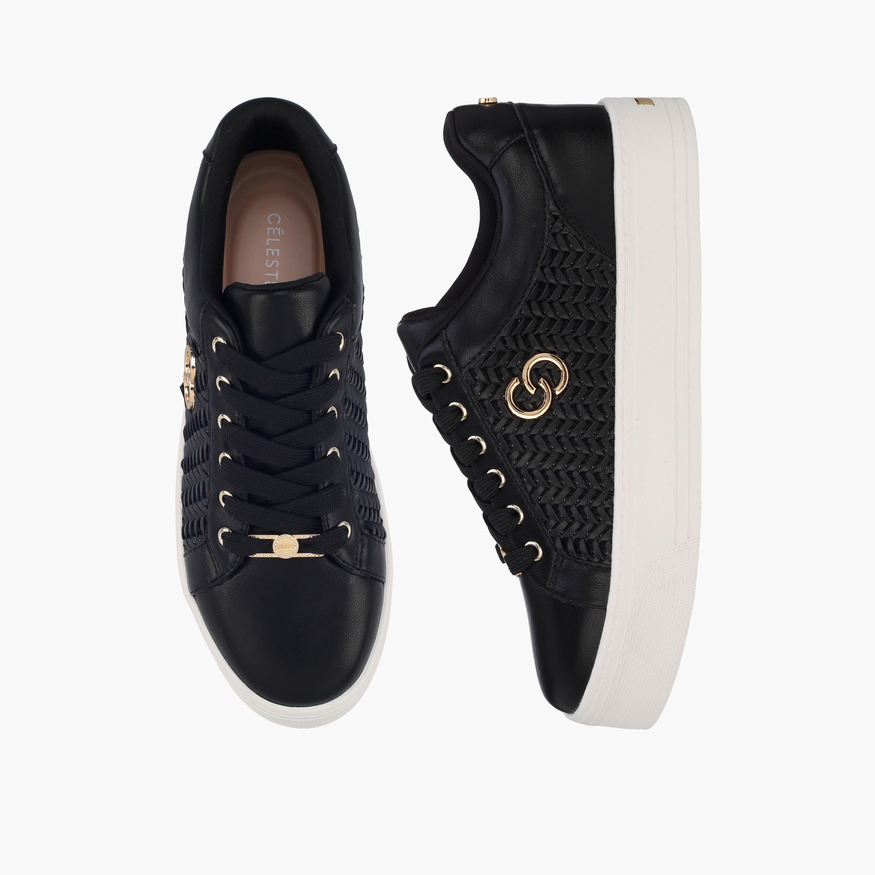 حذاء سنيكرز برباط وملمس منسوج للنساء من سيليست-women-shoes-sneakers-image-1