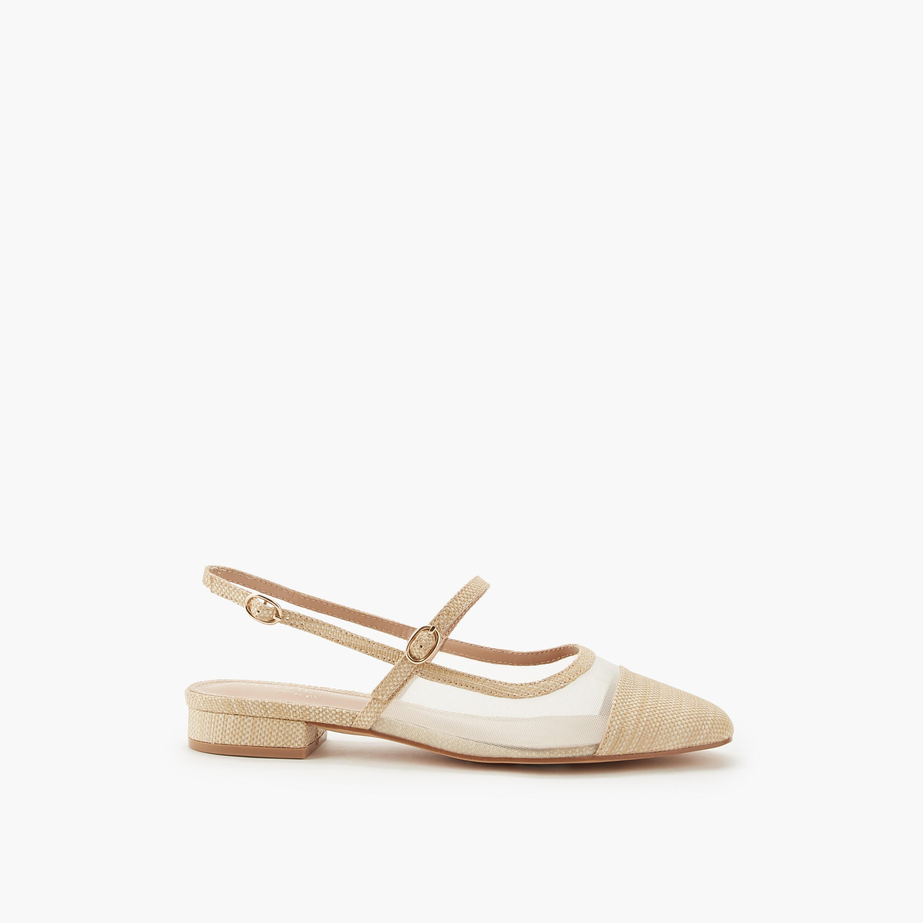 Celeste Women Textured Buckle Closure Sandals-women-shoes-flats-sandals-image-3