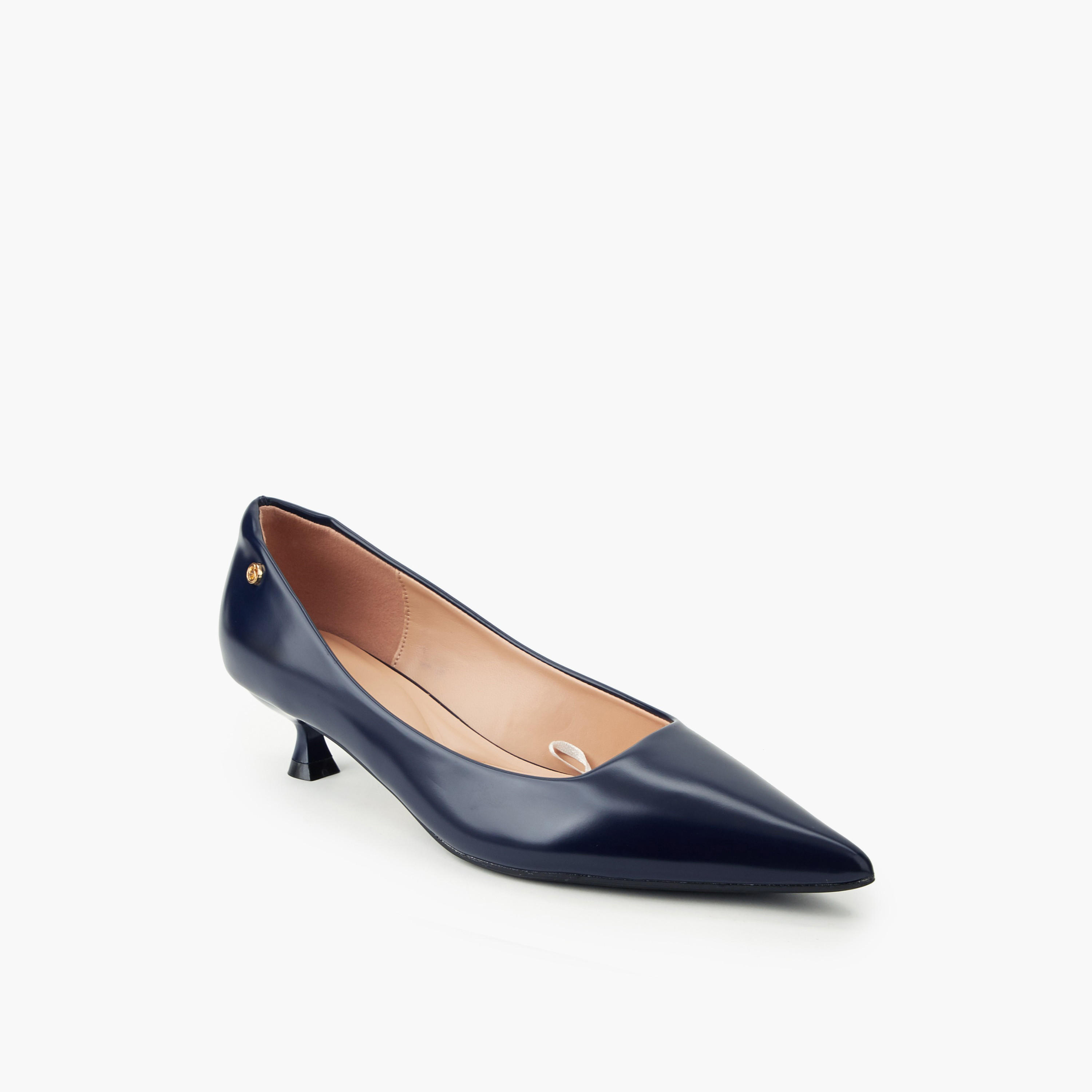 حذاء بمقدمة مدببة وكعب صغير للنساء من سيليست-women-shoes-heels-image-2