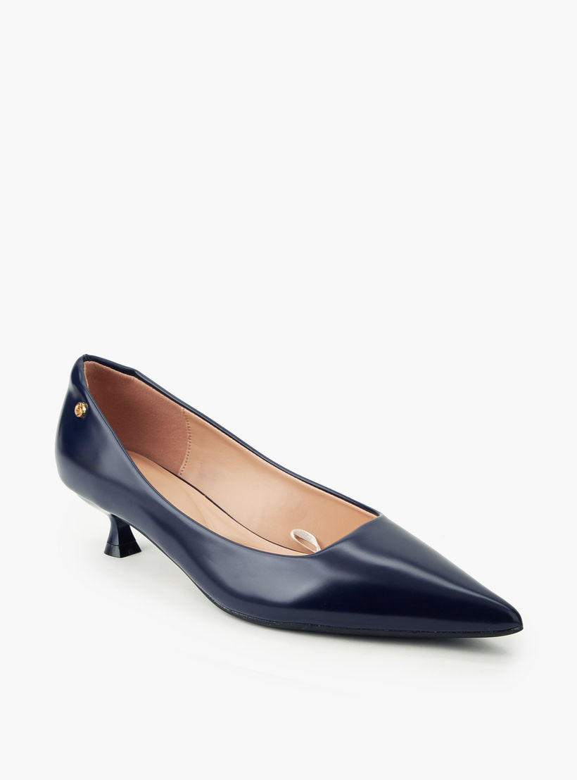 حذاء بمقدمة مدببة وكعب صغير للنساء من سيليست-women-shoes-heels-image-2