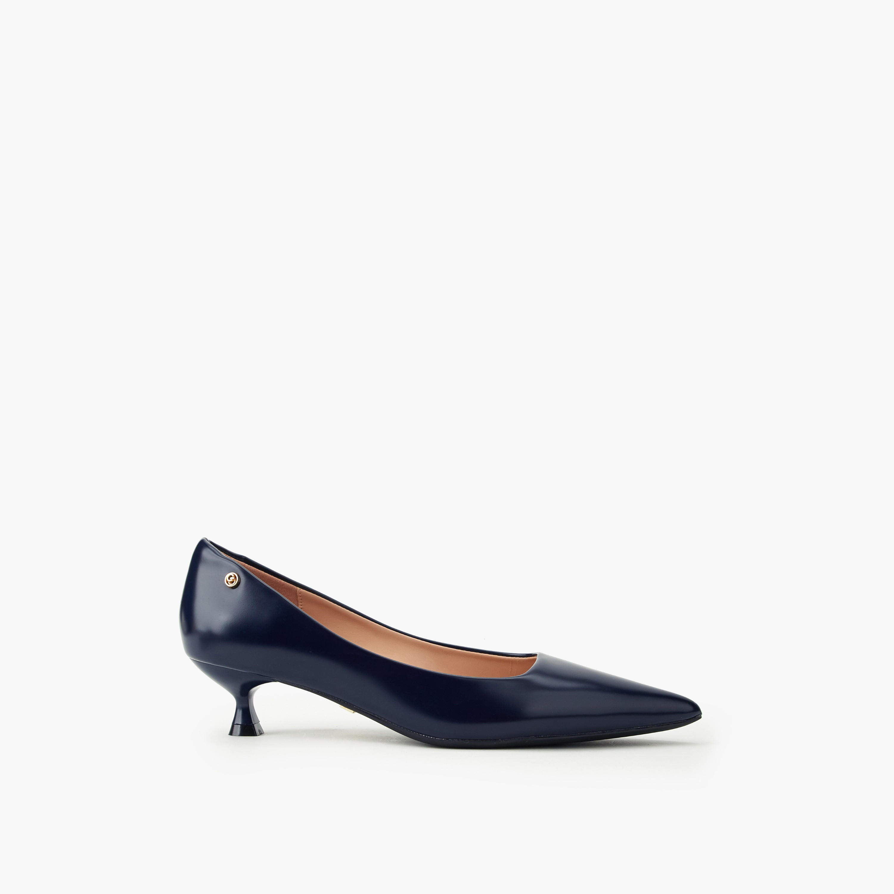حذاء بمقدمة مدببة وكعب صغير للنساء من سيليست-women-shoes-heels-image-3