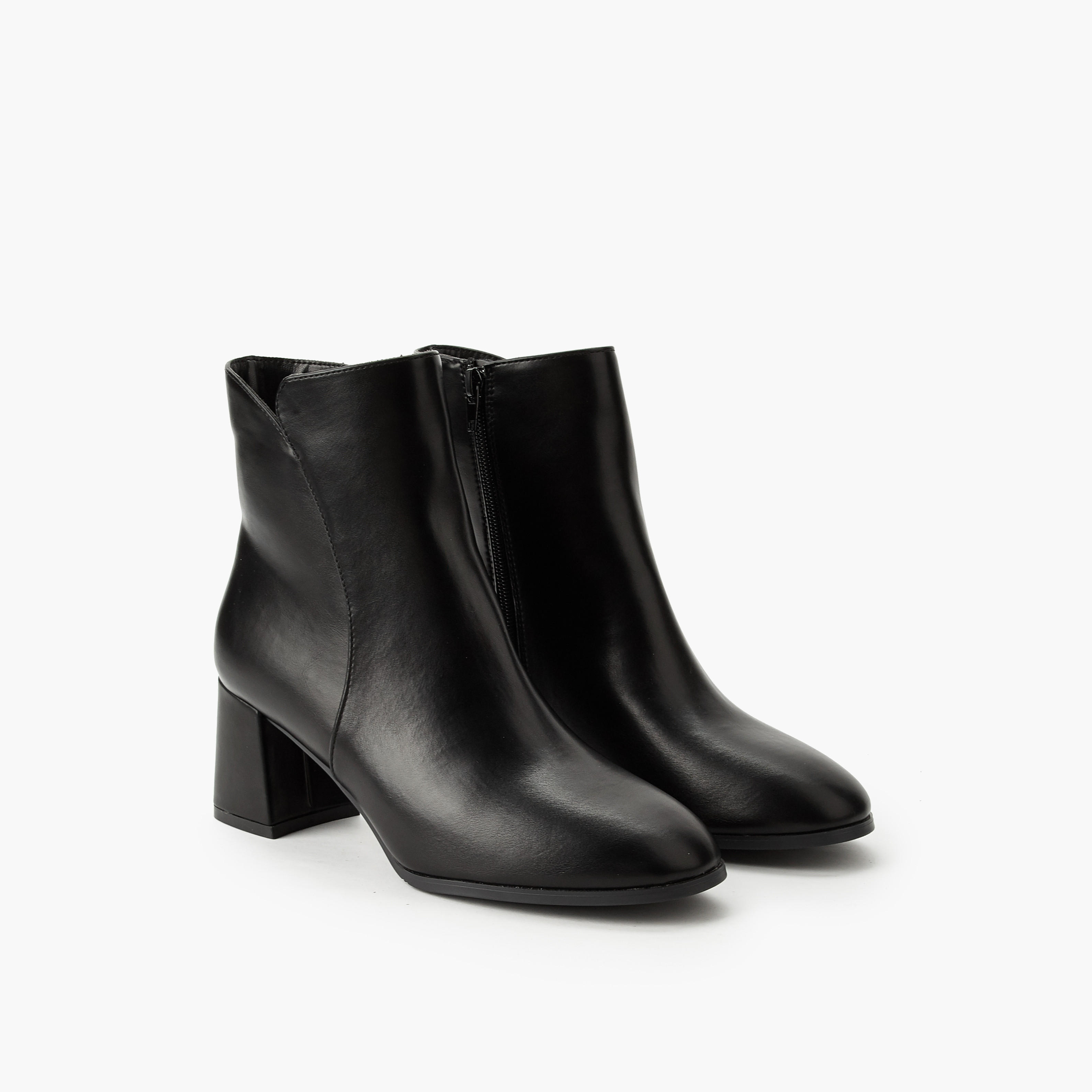 Celeste Women Block Heel Ankle Boots-women-shoes-boots-image-1