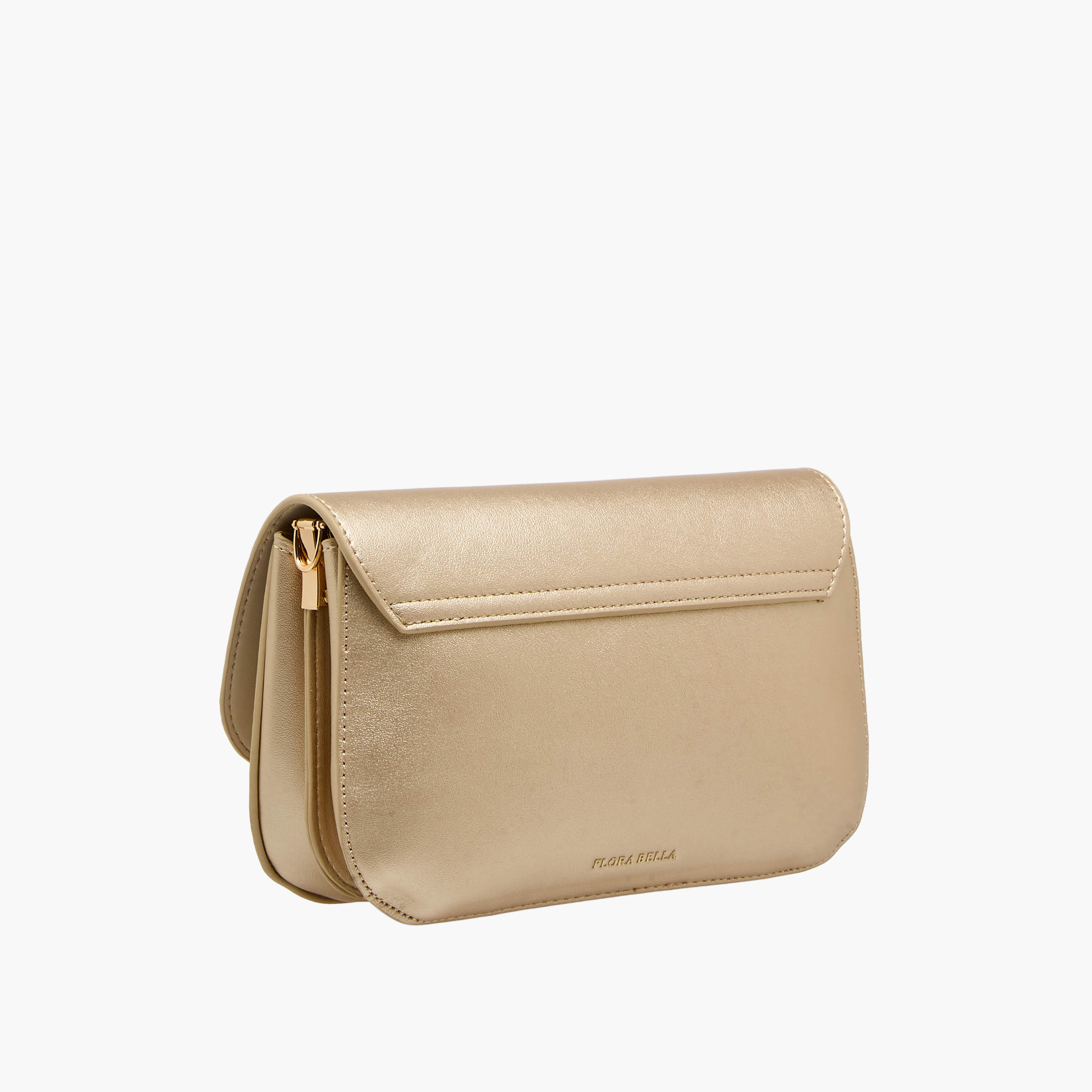 شنطة كروس بودي بارزة الملمس بحزام سلسلة قابل للفصل من فلورا بيلا-women-bagsandwallets-handbags-image-5