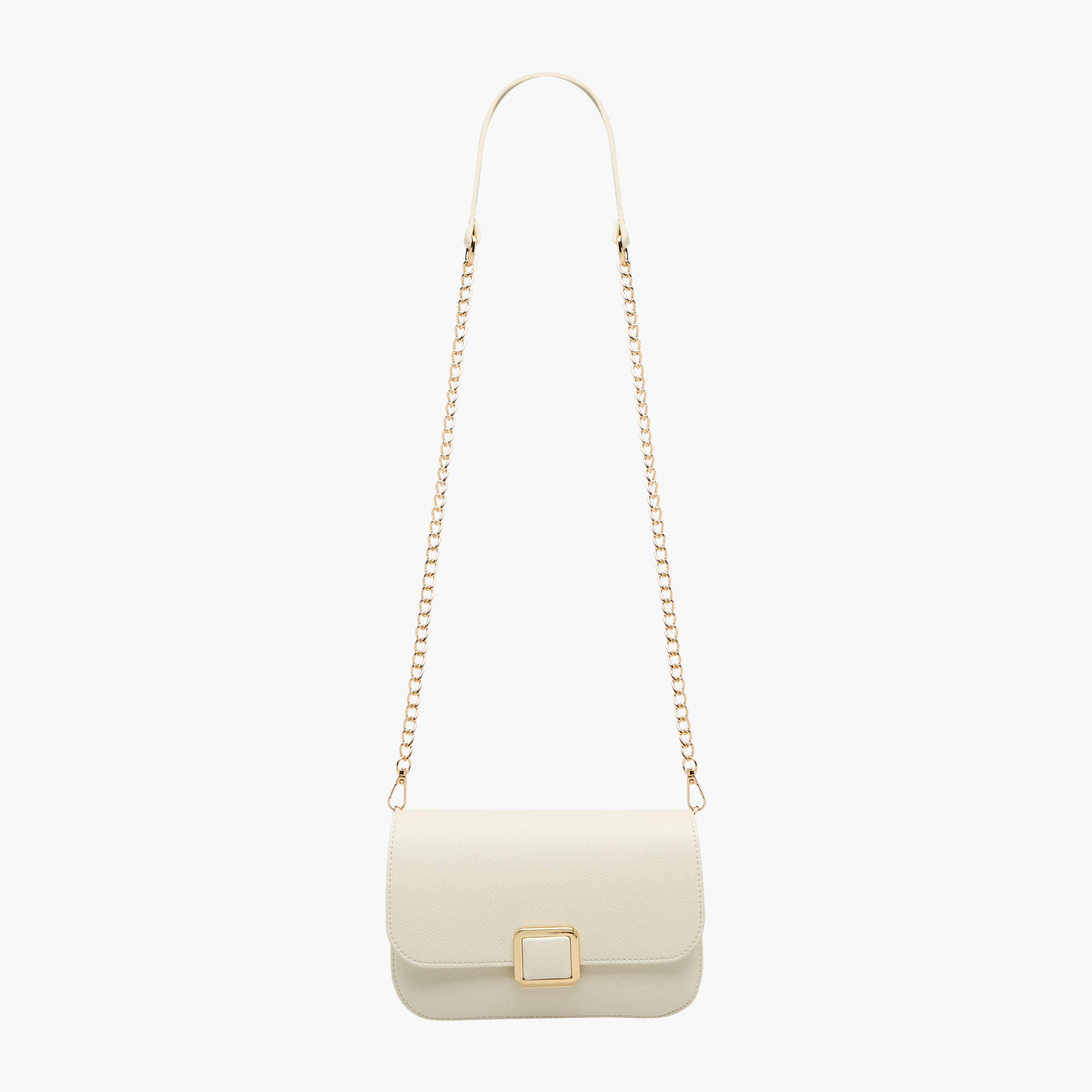 شنطة كروس بودي بارزة الملمس بحزام سلسلة قابل للفصل من فلورا بيلا-women-bagsandwallets-handbags-image-4