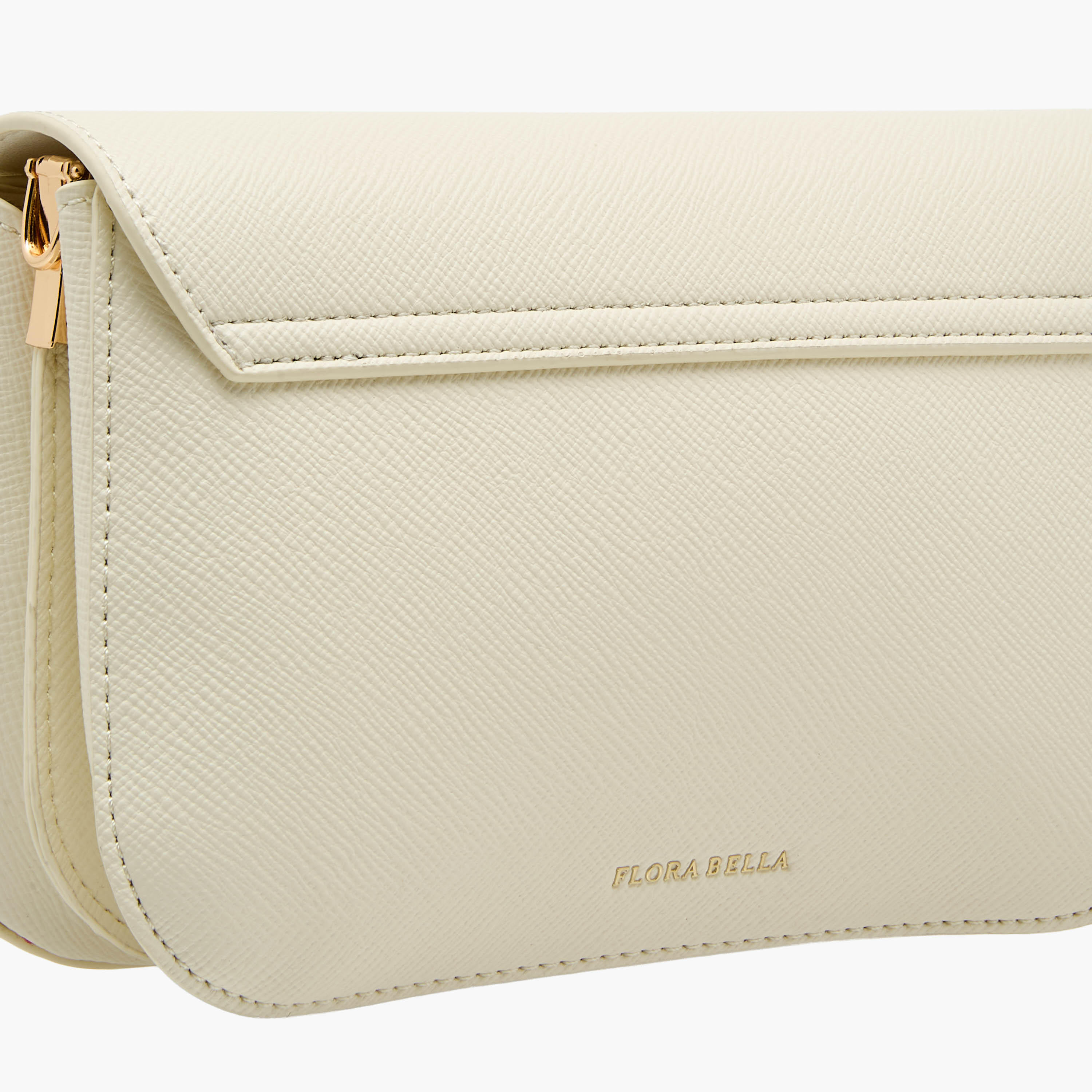 شنطة كروس بودي بارزة الملمس بحزام سلسلة قابل للفصل من فلورا بيلا-women-bagsandwallets-handbags-image-7