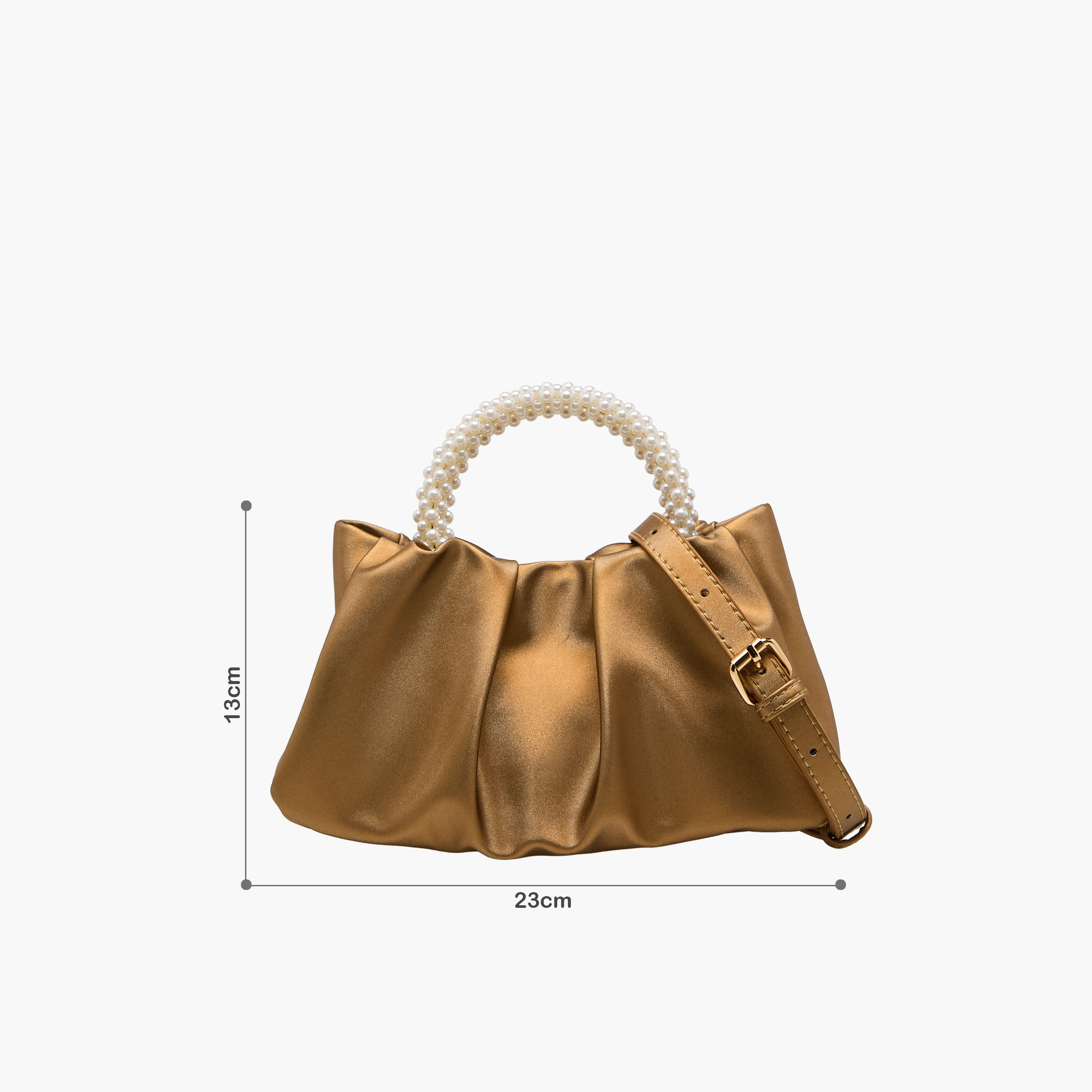 شنطة كروس بودي كشكش بتزيينات لؤلؤ على المقبض من فلورا بيلا-women-bagsandwallets-handbags-image-2