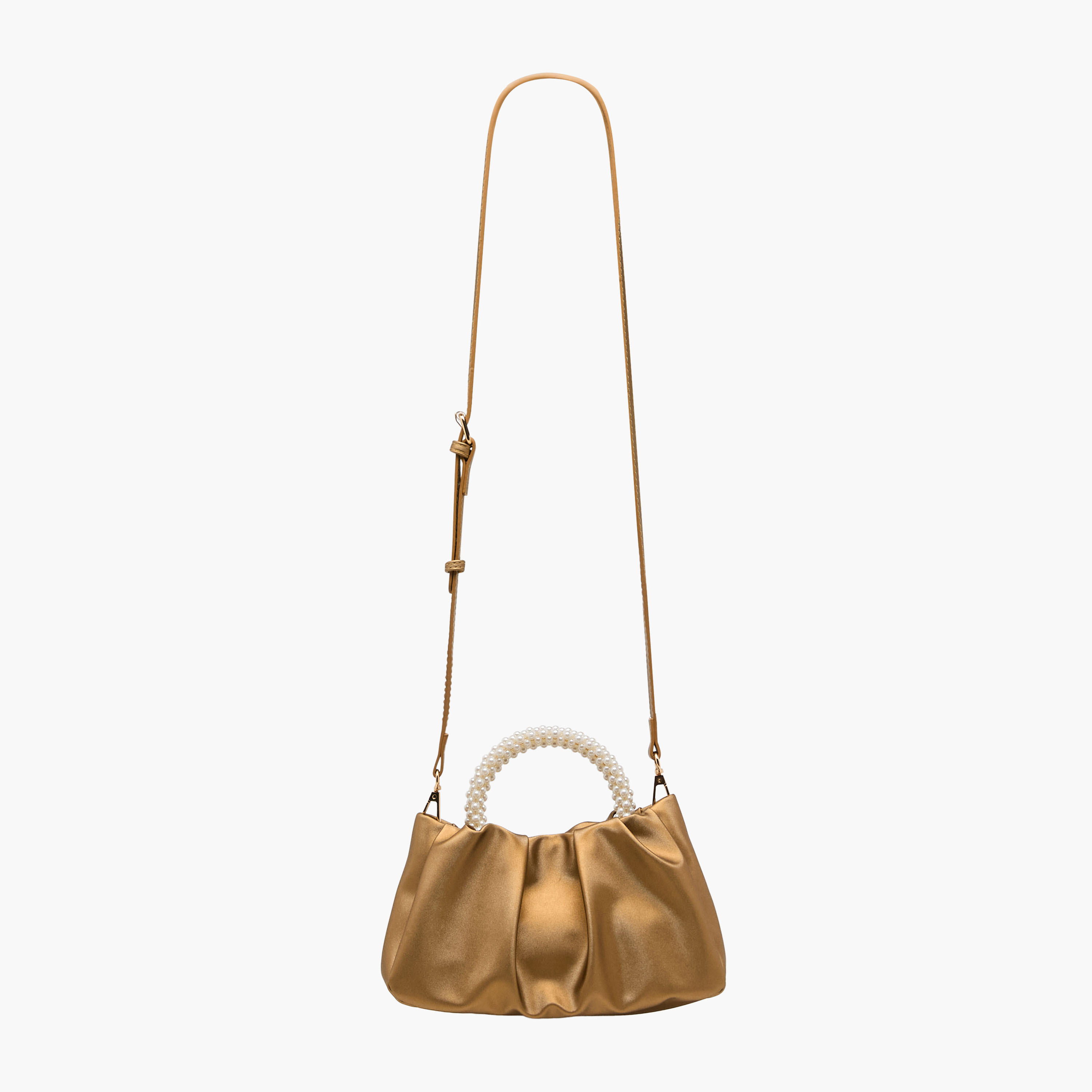 شنطة كروس بودي كشكش بتزيينات لؤلؤ على المقبض من فلورا بيلا-women-bagsandwallets-handbags-image-3