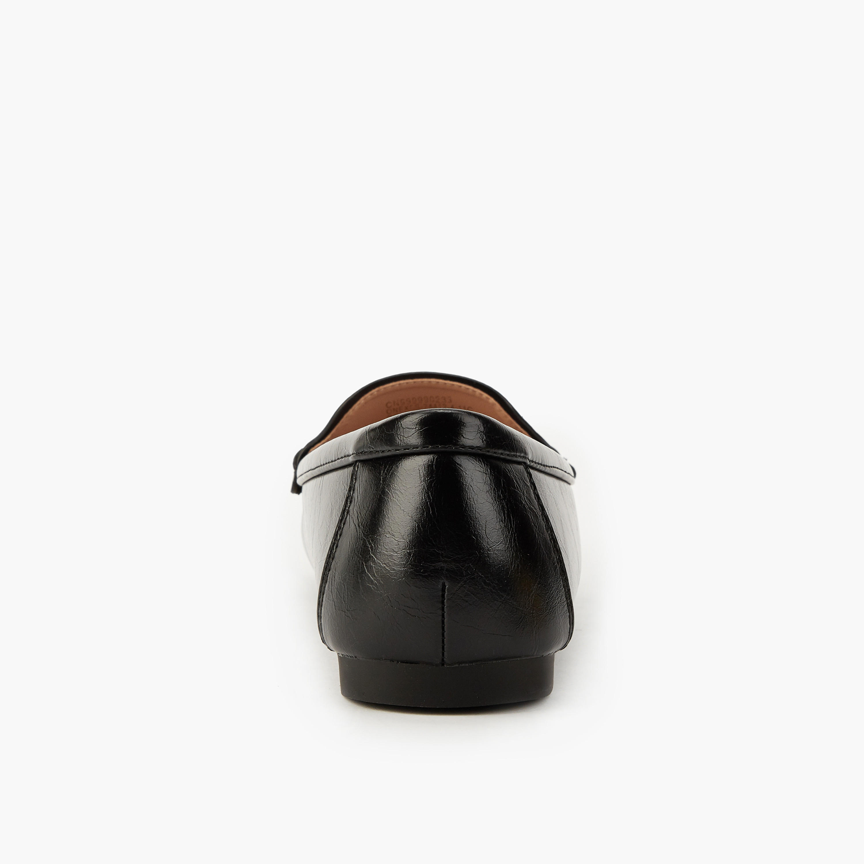 حذاء خفيف سهل الارتداء سادة بزينة ميتالك من فلورا بيلا-women-shoes-flats-moccasins-image-5