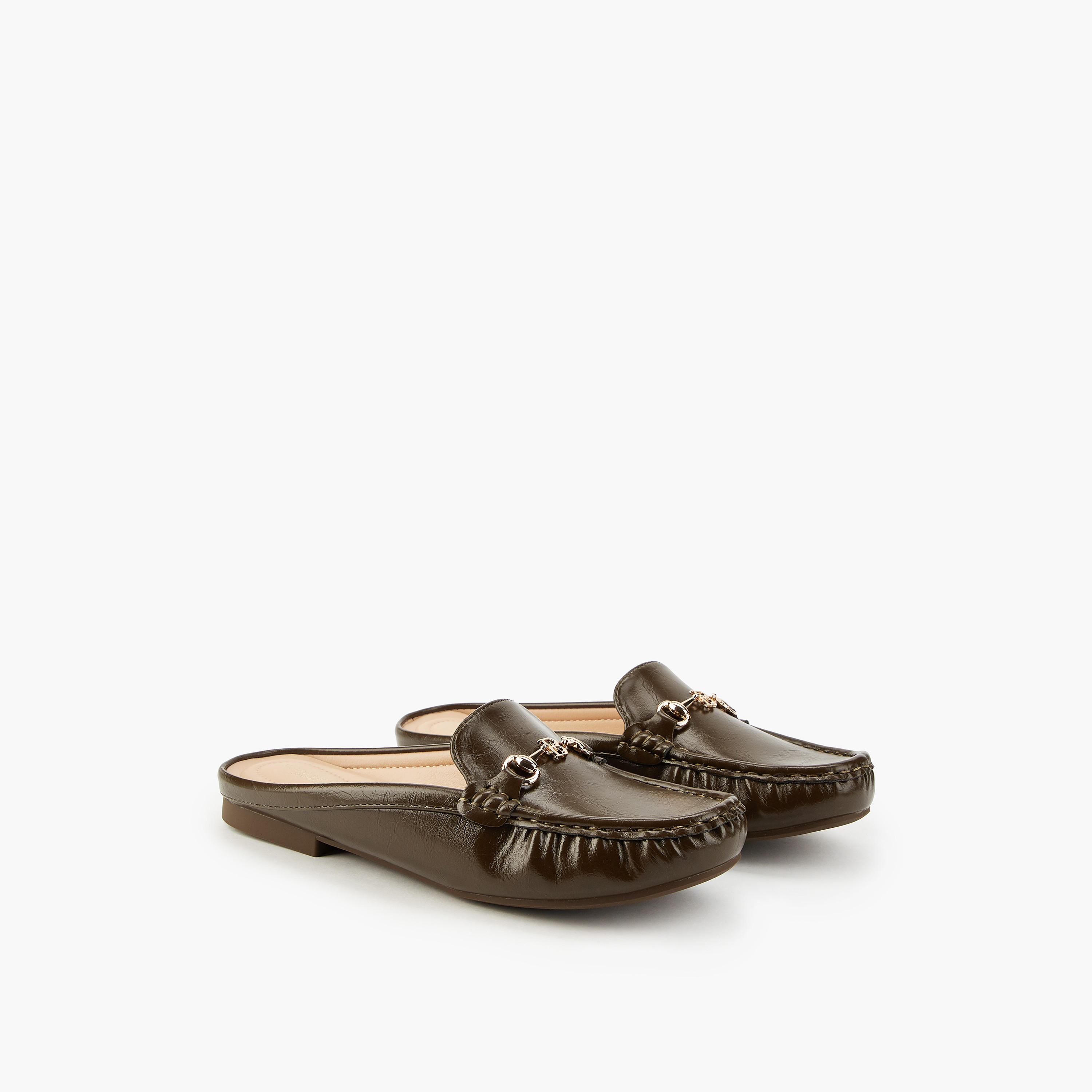 Flora Bella Solid Metallic Accent Mules-women-shoes-flats-mules-image-1