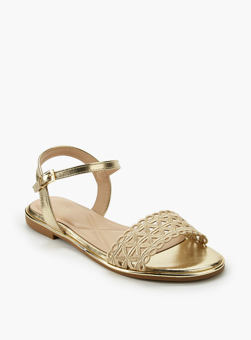 صندل بحزام وإبزيم إغلاق للنساء من سيليست-women-shoes-flats-sandals-image-3