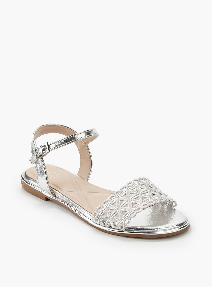 Celeste Women Buckle Strap Sandals-women-shoes-flats-sandals-image-3