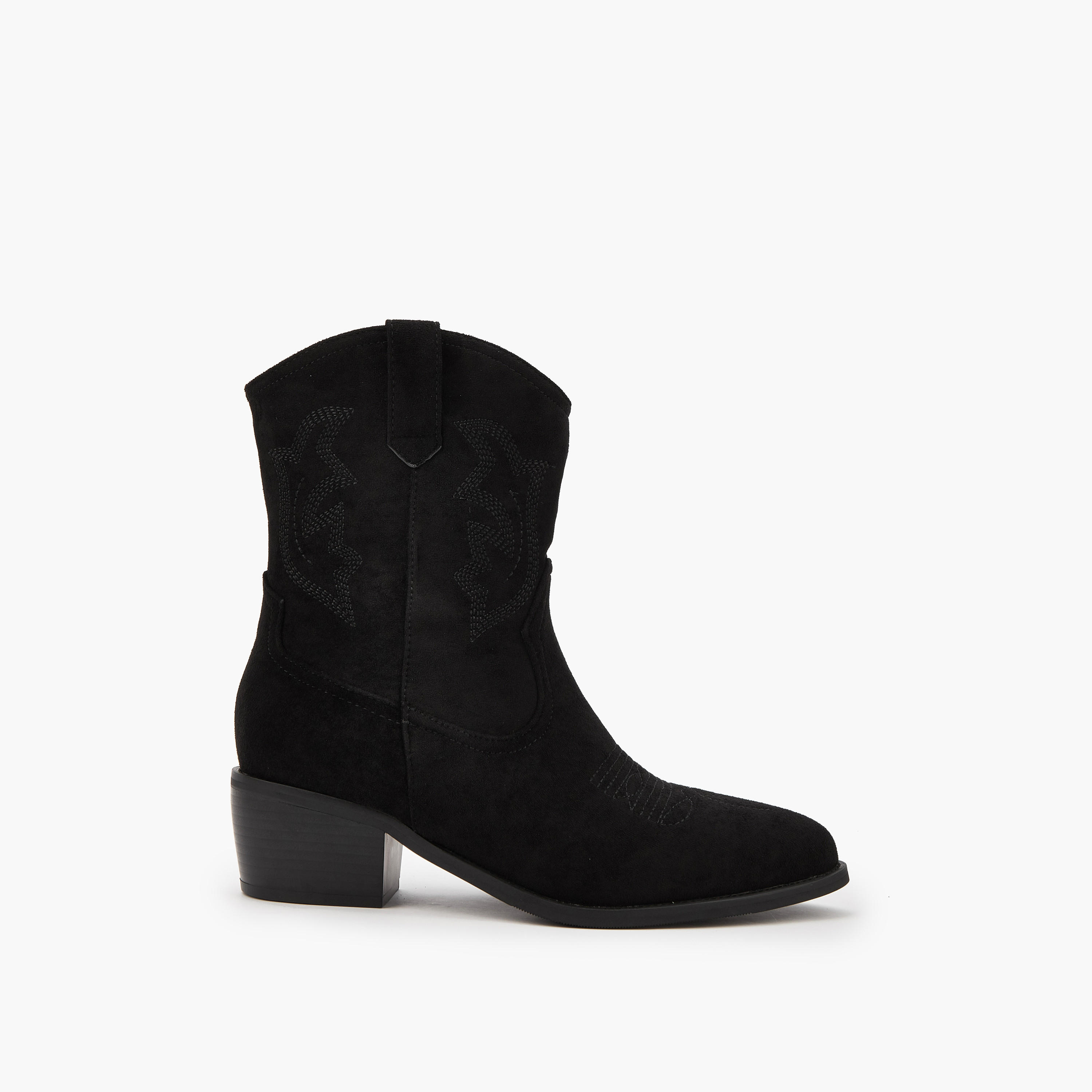 بوت بطول الكاحل وكعب سميك للنساء من فلورا بيلا-women-shoes-boots-image-2
