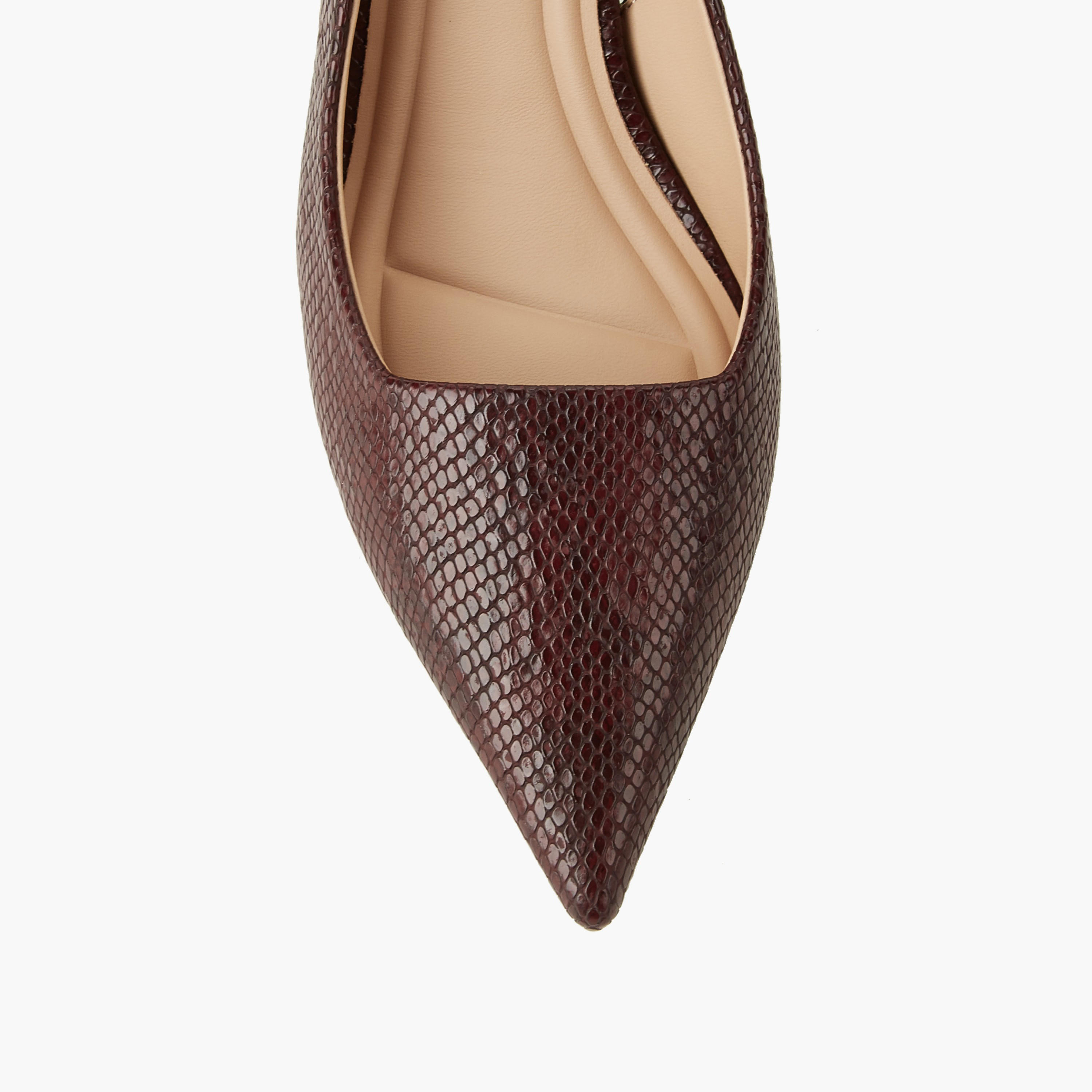 Flora Bella Women Textured Flared Heel-women-shoes-heels-image-4