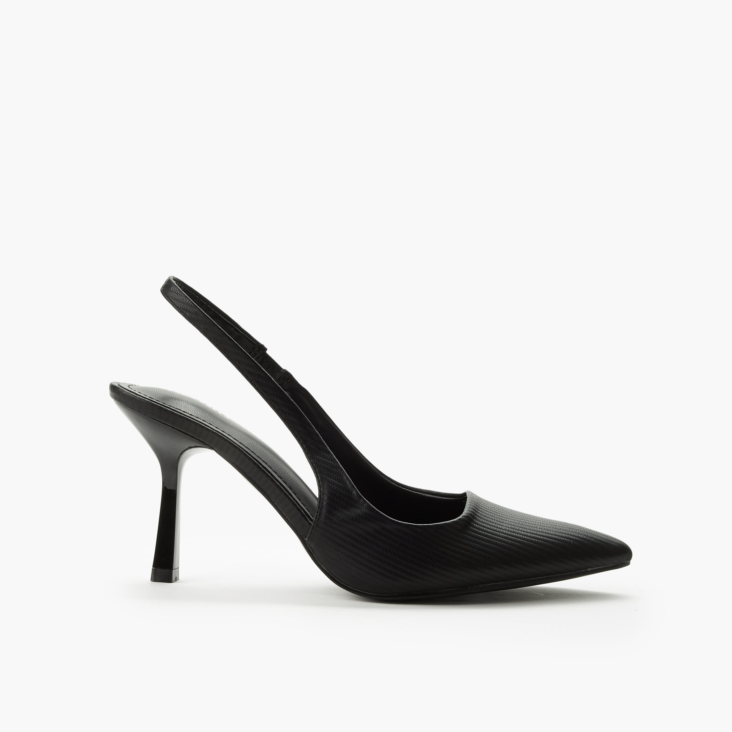 Flora Bella Women Textured Slingback Heel-women-shoes-heels-image-3