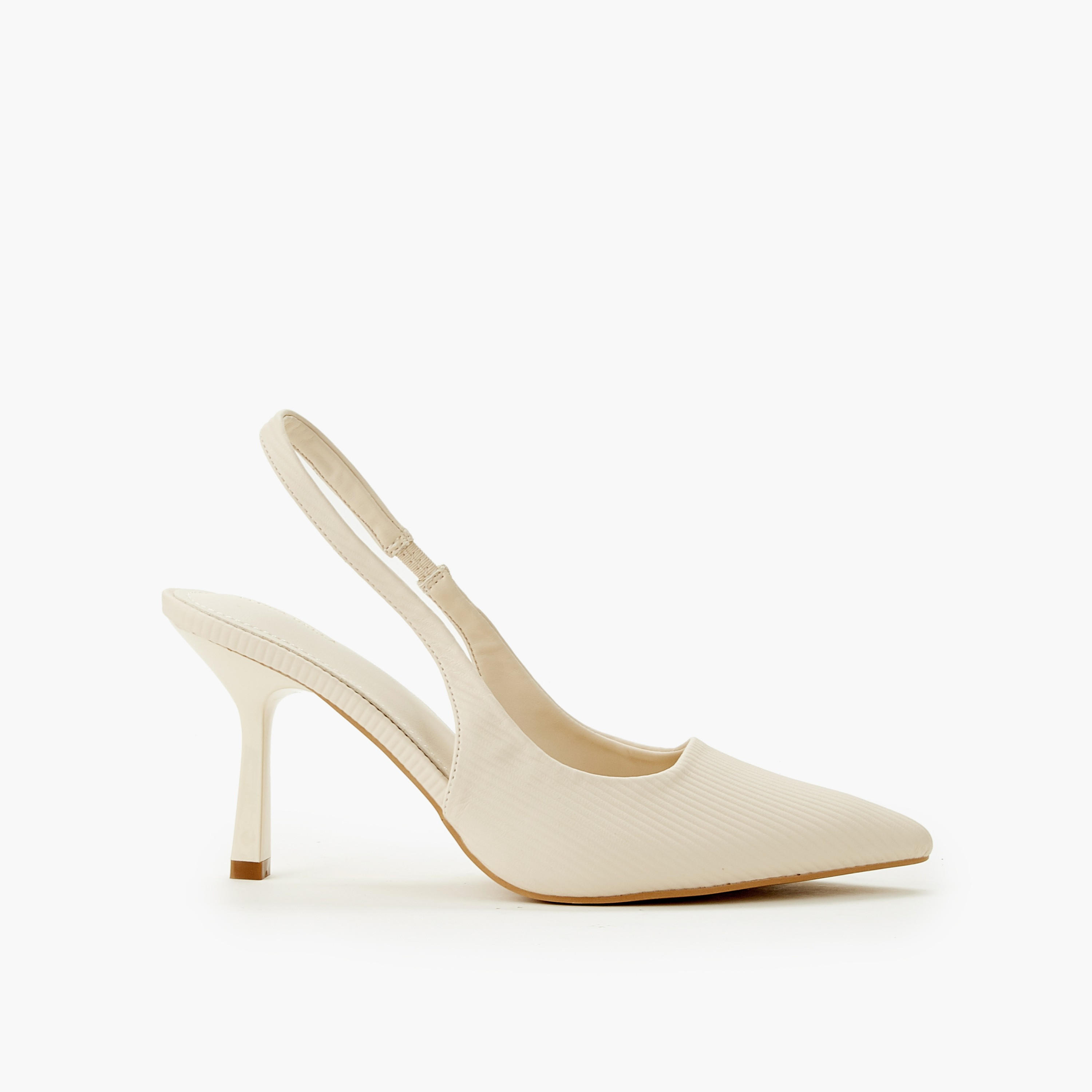 Flora Bella Women Textured Slingback Heel-women-shoes-heels-image-3