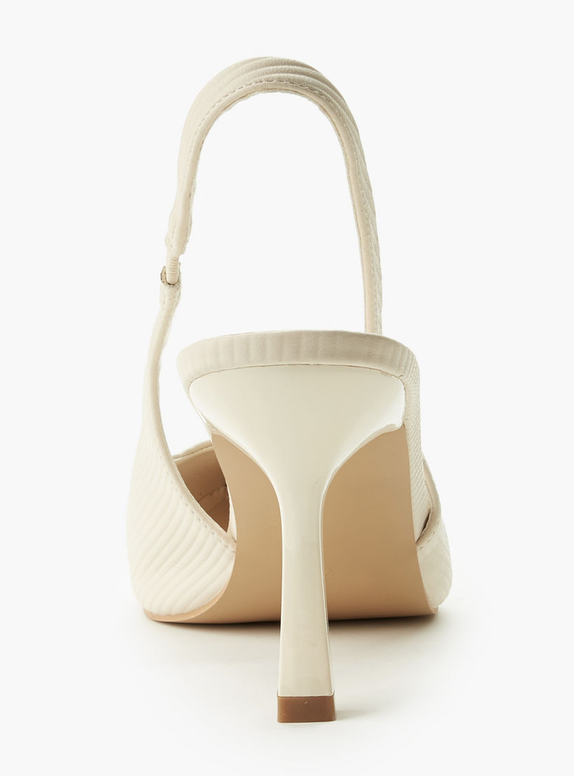 Flora Bella Women Textured Slingback Heel-women-shoes-heels-image-5