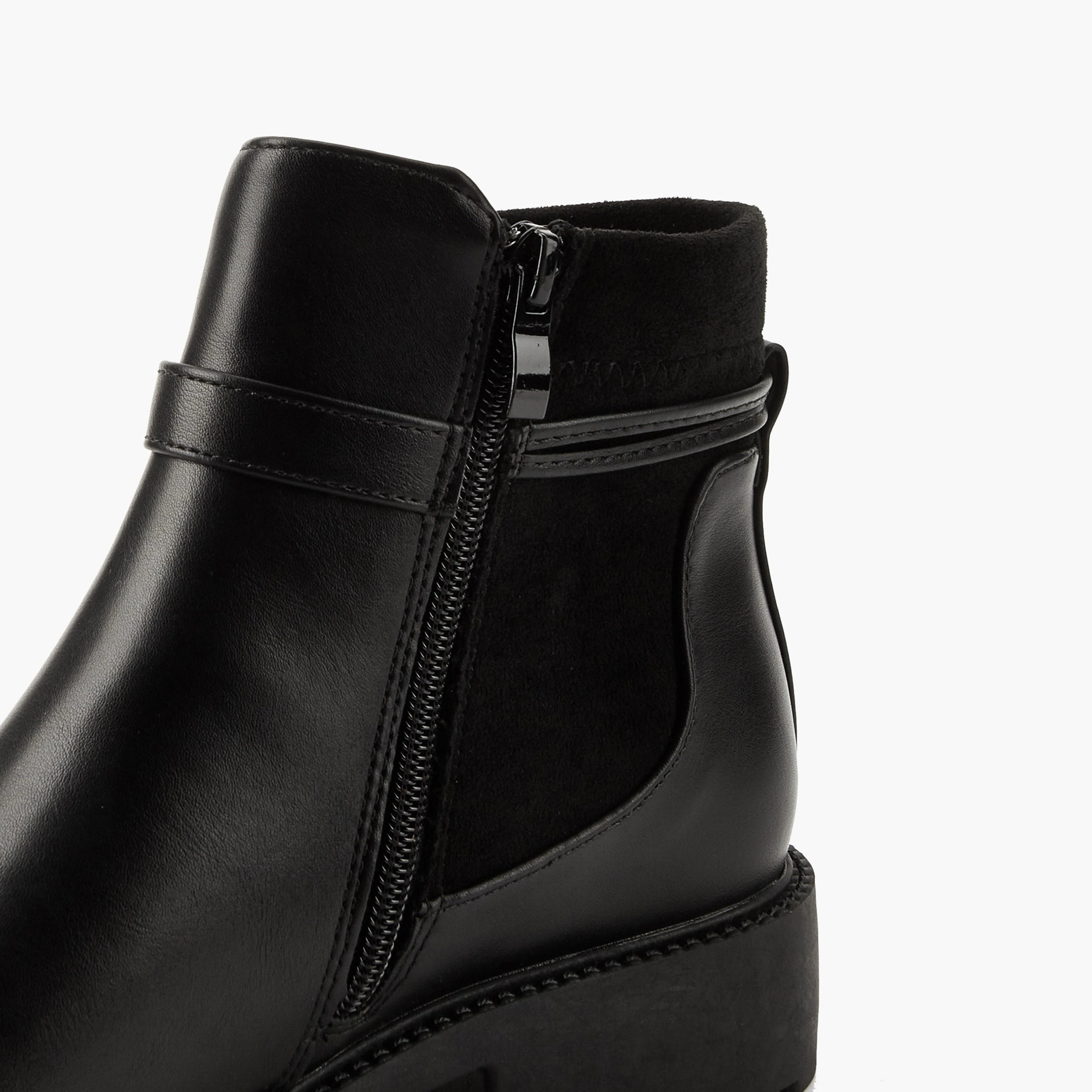 Flora Bella Women Buckle Detail Ankle Boots-women-shoes-boots-image-5