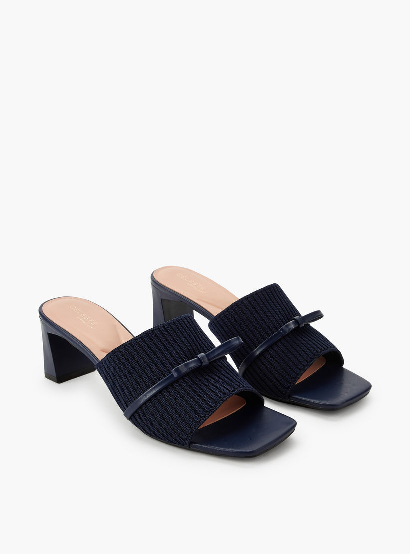 Celeste Women Ribbed Block Heel Sandals-women-shoes-sandals-heeled-image-1