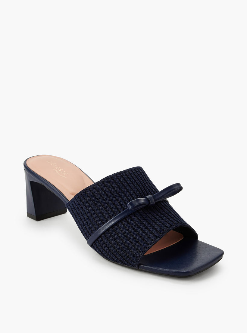 Celeste Women Ribbed Block Heel Sandals-women-shoes-sandals-heeled-image-2