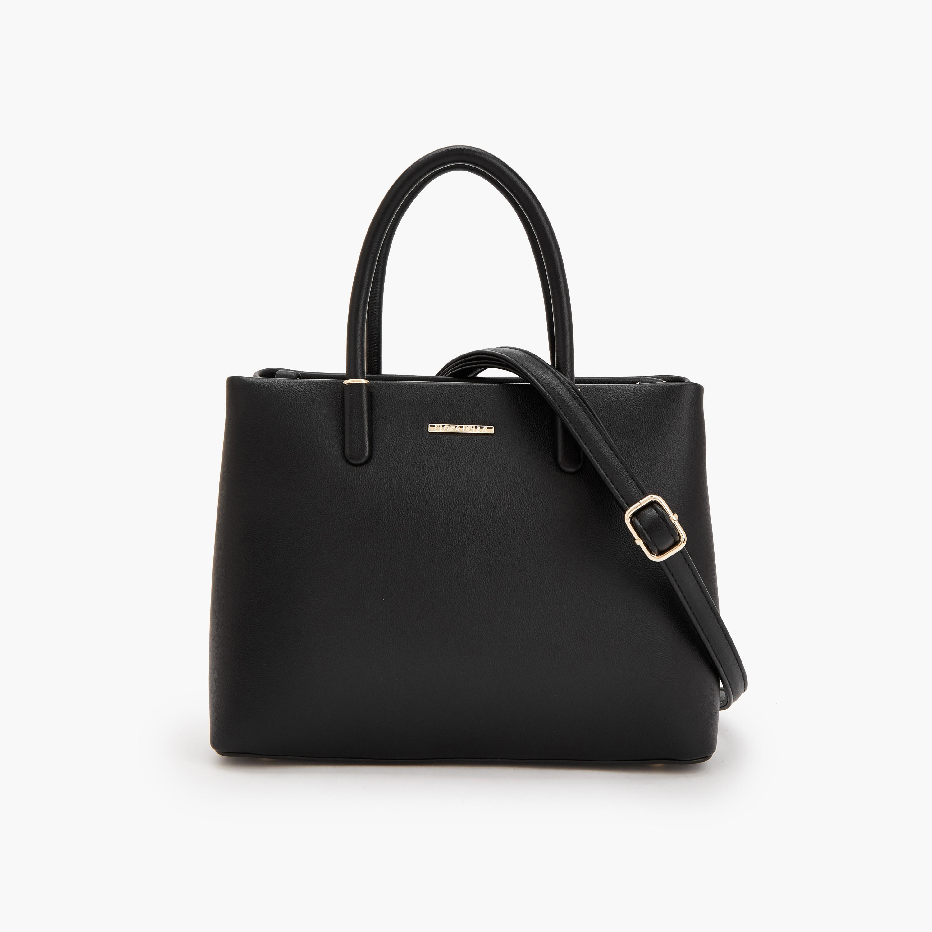 شنطة توتي سادة بحزام قابل للفصل من فلورا بيلا-women-bagsandwallets-handbags-image-1