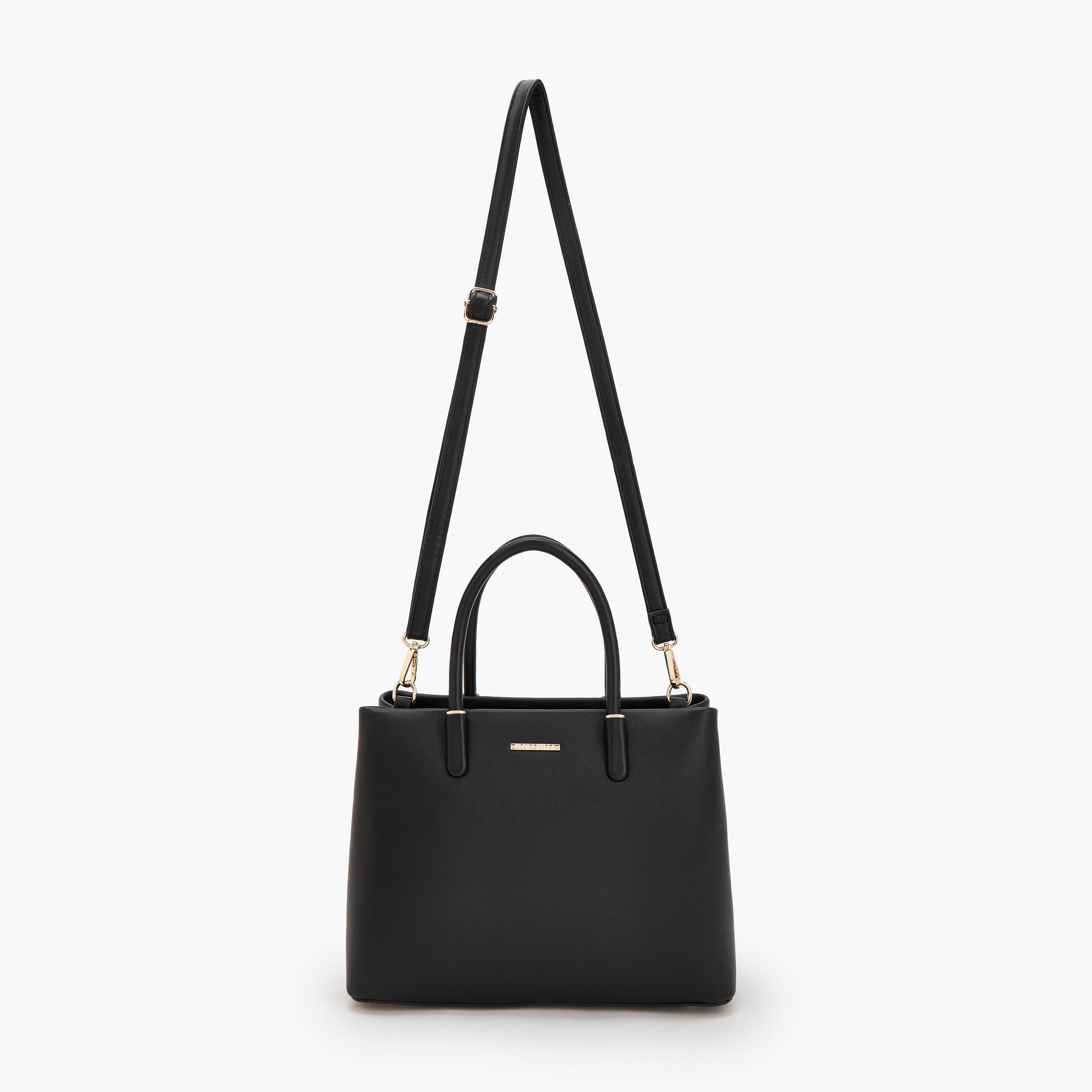 شنطة توتي سادة بحزام قابل للفصل من فلورا بيلا-women-bagsandwallets-handbags-image-2