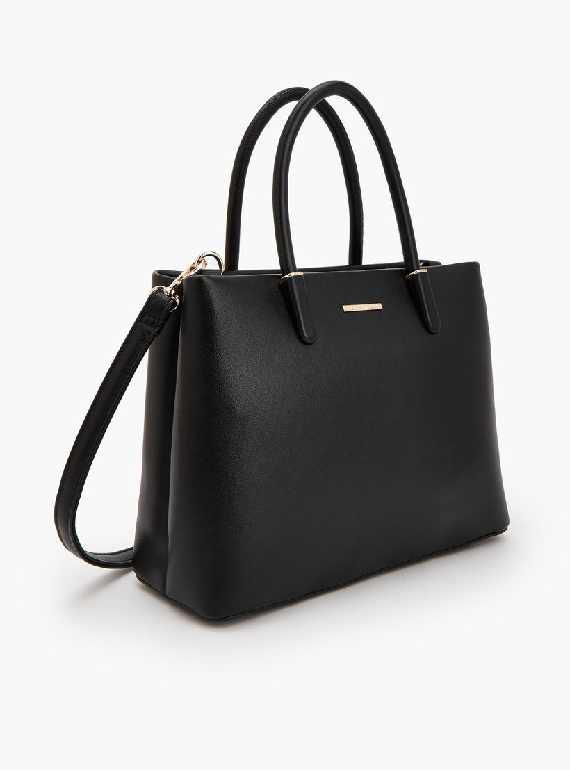 شنطة توتي سادة بحزام قابل للفصل من فلورا بيلا-women-bagsandwallets-handbags-image-3