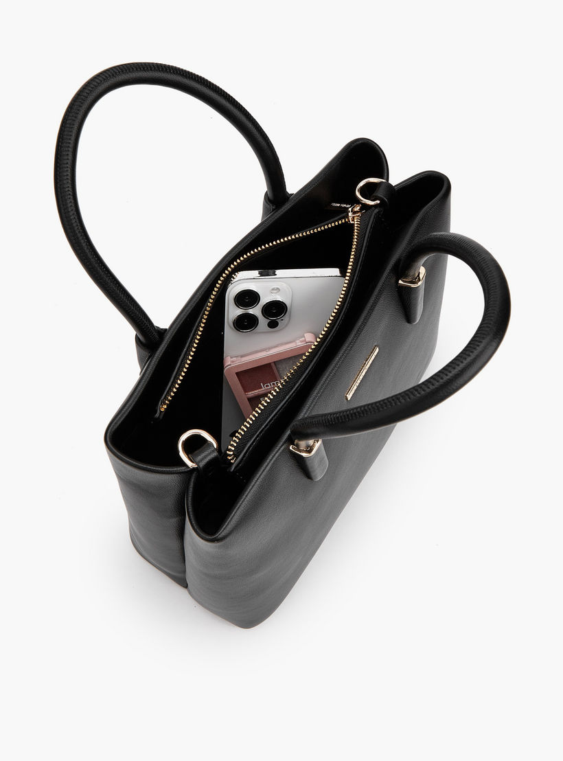 شنطة توتي سادة بحزام قابل للفصل من فلورا بيلا-women-bagsandwallets-handbags-image-7