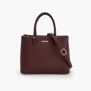 شنطة توتي سادة بحزام قابل للفصل من فلورا بيلا-women-bagsandwallets-handbags-image-1
