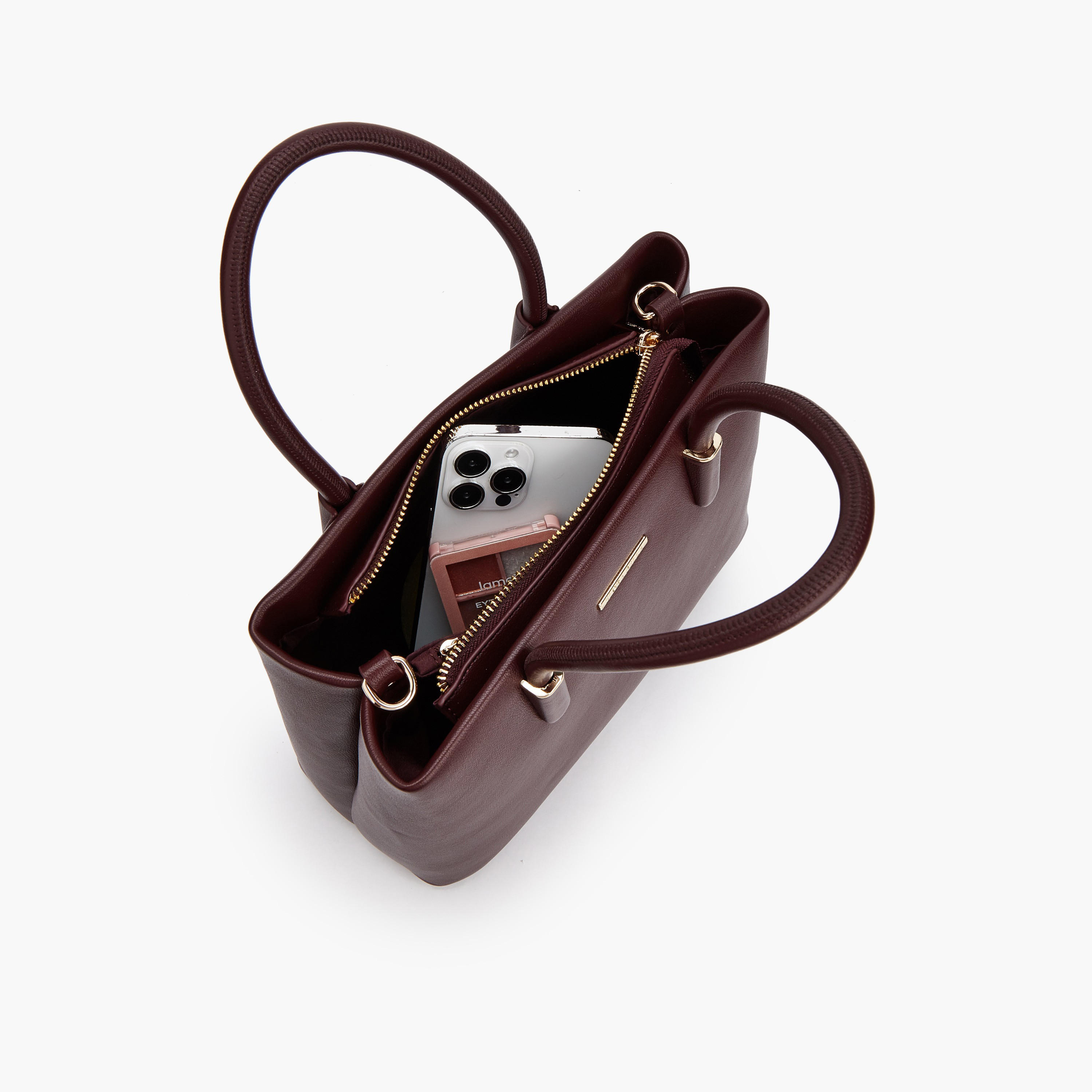 Flora Bella Solid Tote Bag with Detachable Strap-women-bagsandwallets-handbags-image-7