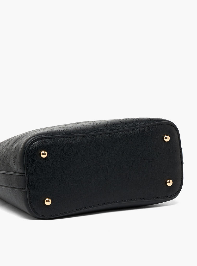 شنطة كتف بارزة الملمس بحزام سلسلة من فلورا بيلا-women-bagsandwallets-handbags-image-6