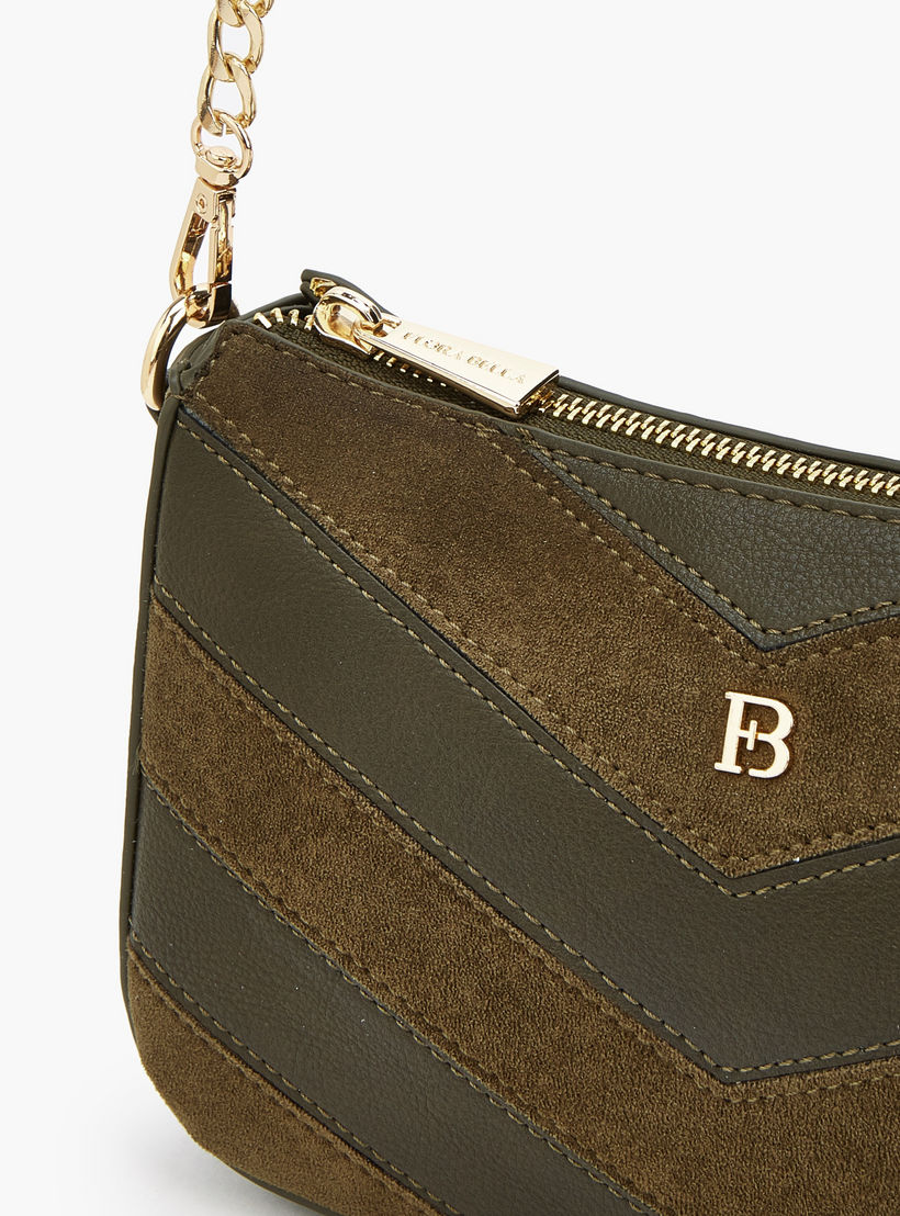 Flora Bella Chevron Panelled Crossbody Bag with Chain Strap-women-bagsandwallets-handbags-image-6