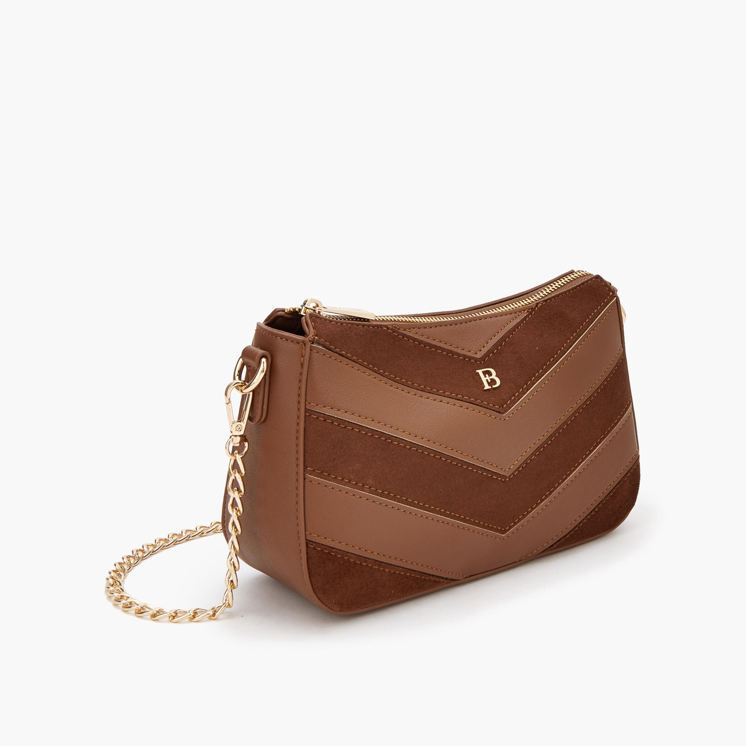 شنطة كروس بودي شيفرون بحزام سلسلة من فلورا بيلا-women-bagsandwallets-handbags-image-2