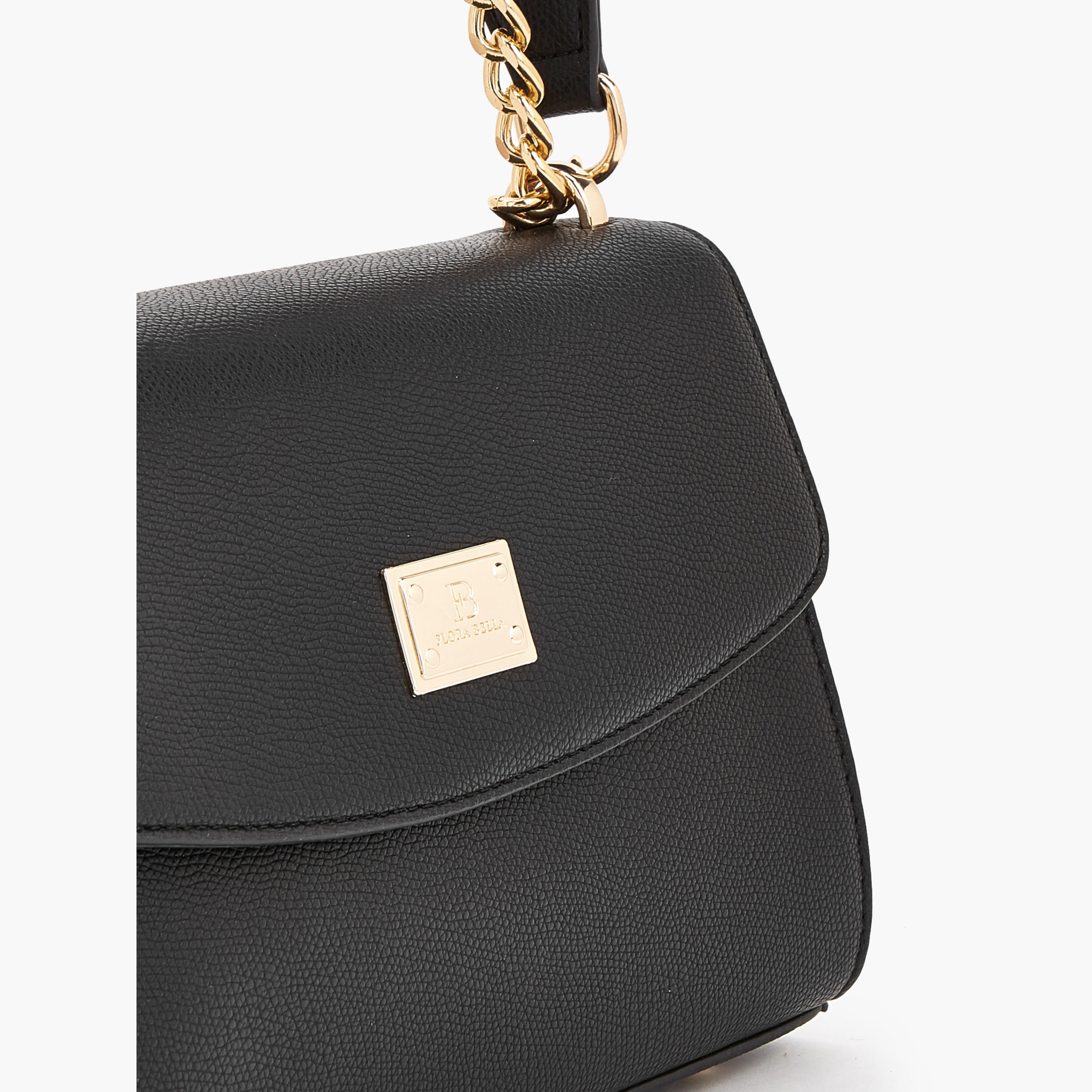 شنطة كروس بودي بارزة الملمس بحزام سلسلة من فلورا بيلا-women-bagsandwallets-handbags-image-4