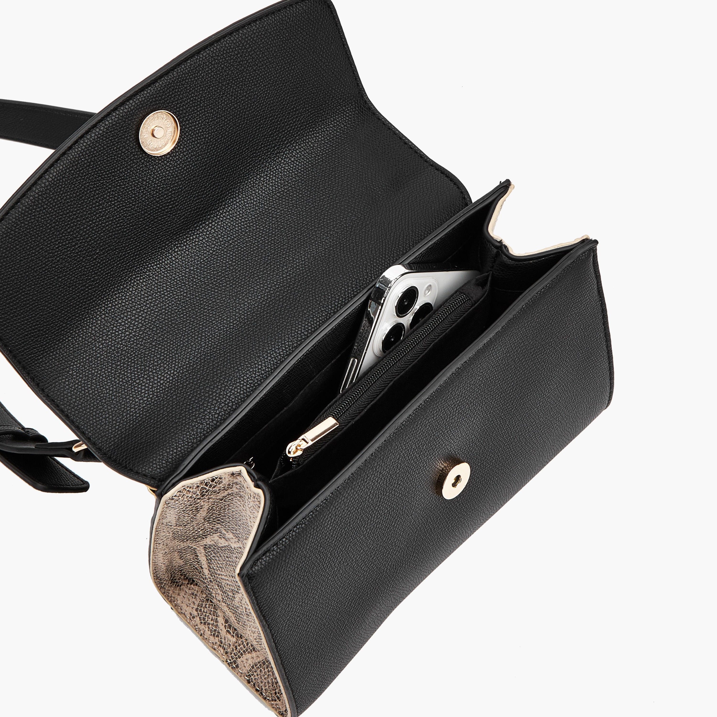 شنطة كروس بودي بارزة الملمس بحزام سلسلة من فلورا بيلا-women-bagsandwallets-handbags-image-7