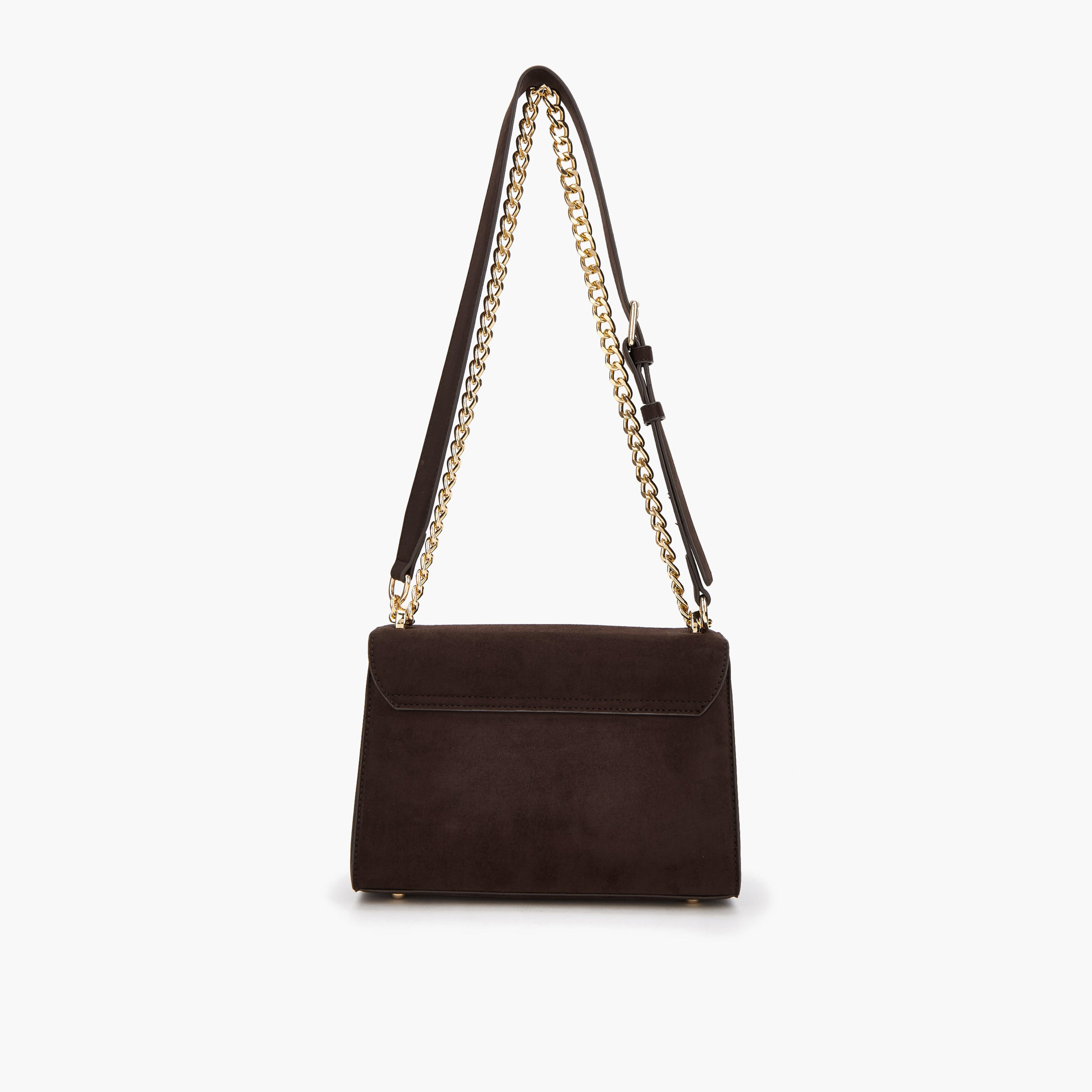 شنطة كروس بودي بارزة الملمس بحزام سلسلة من فلورا بيلا-women-bagsandwallets-handbags-image-2