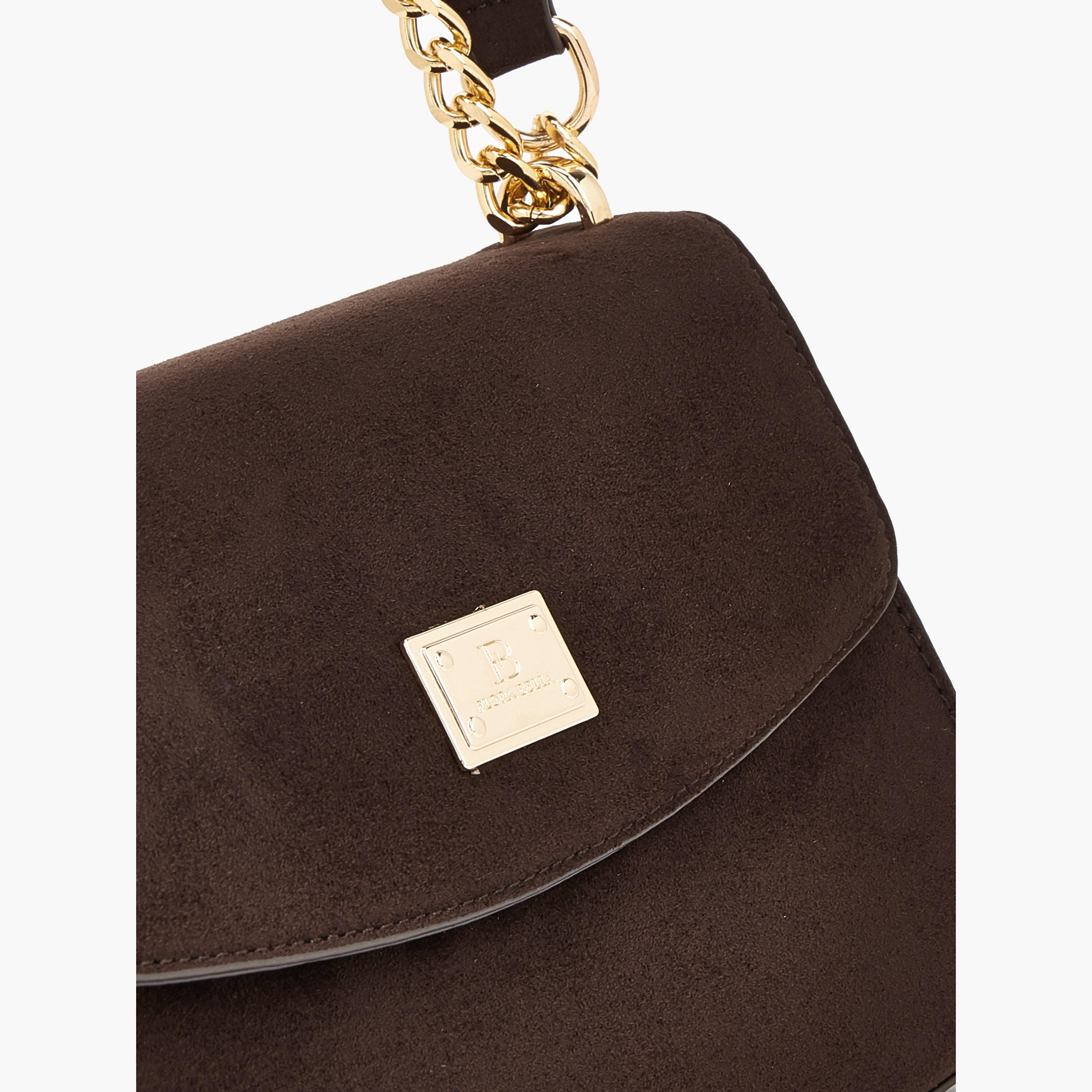 شنطة كروس بودي بارزة الملمس بحزام سلسلة من فلورا بيلا-women-bagsandwallets-handbags-image-4