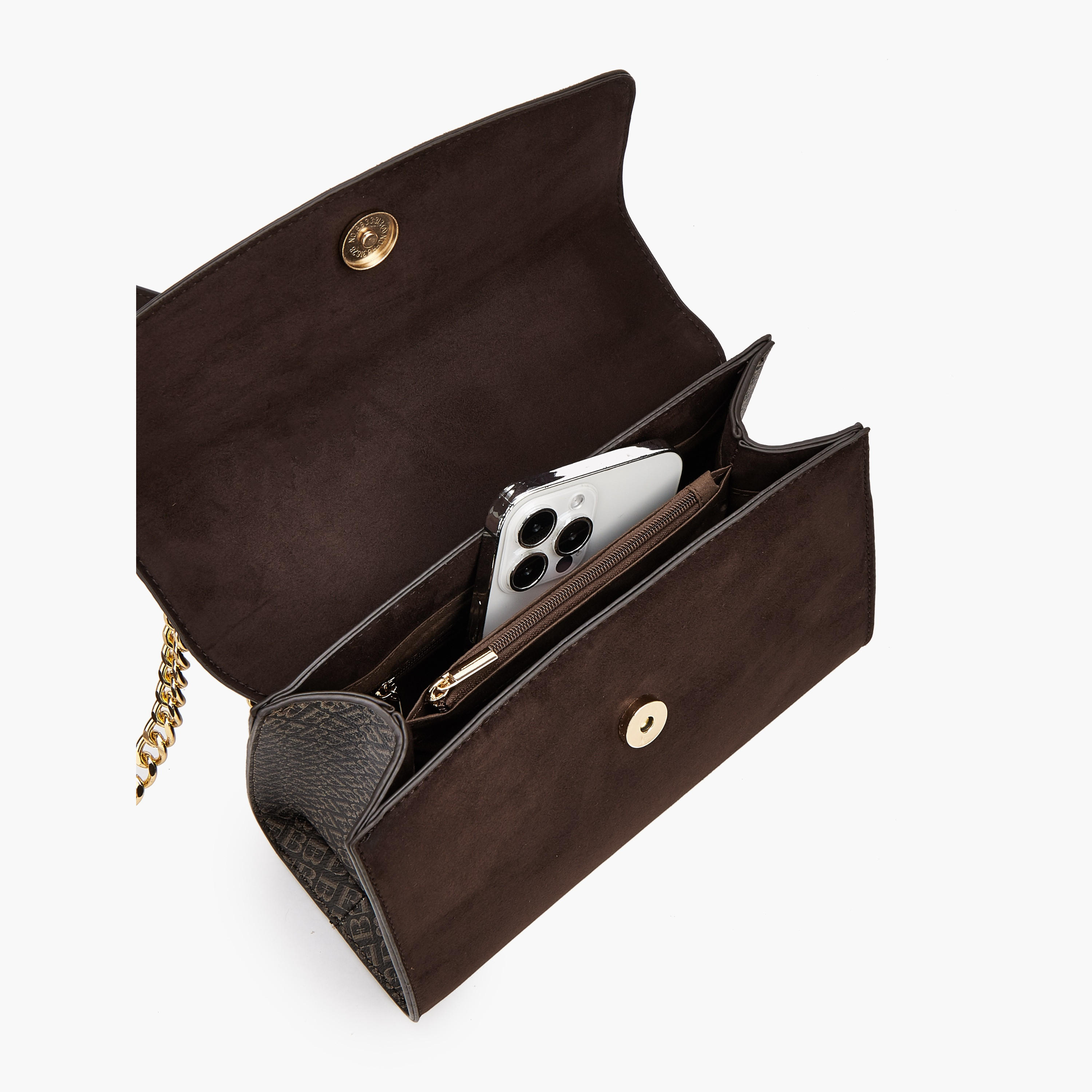 شنطة كروس بودي بارزة الملمس بحزام سلسلة من فلورا بيلا-women-bagsandwallets-handbags-image-7
