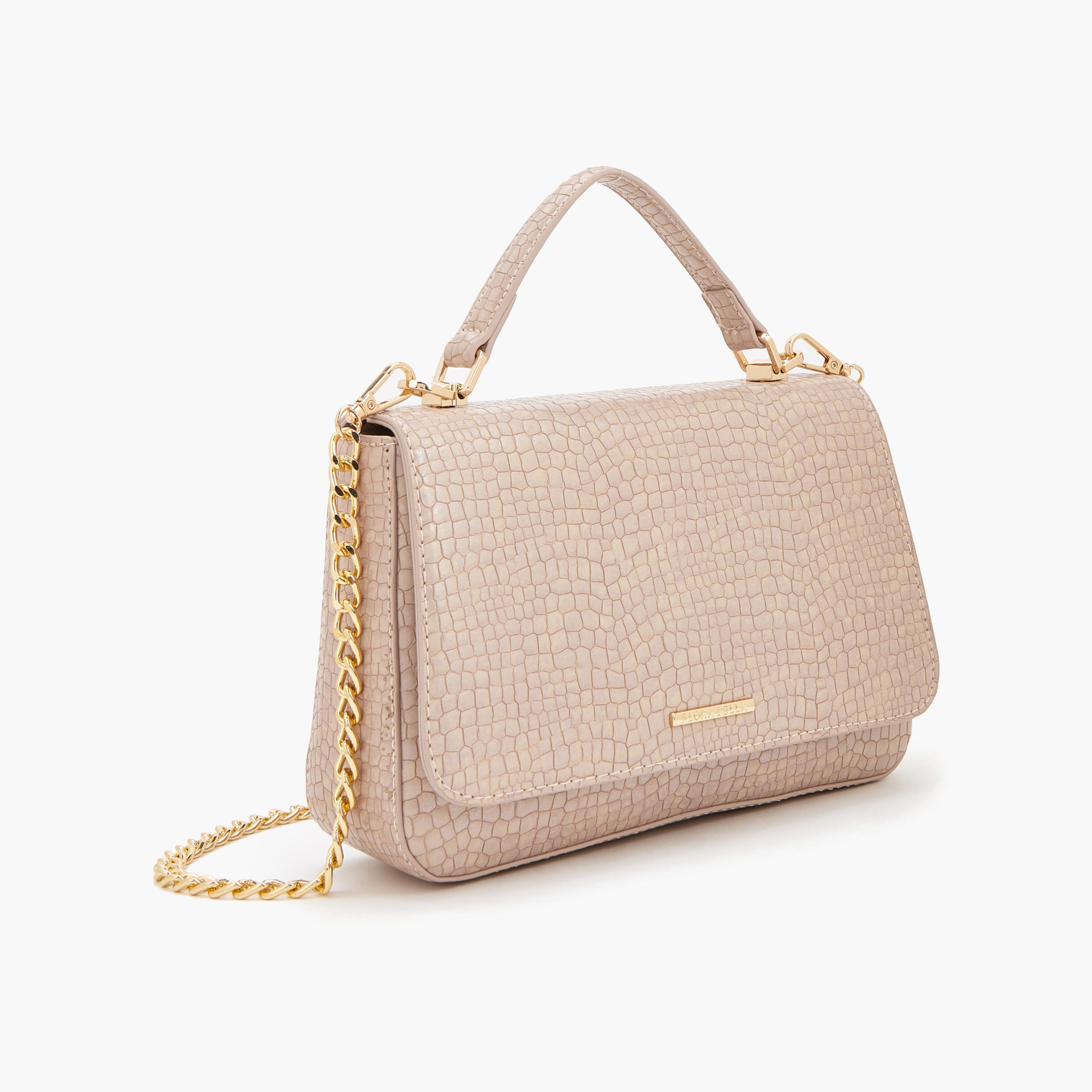 حقيبة كروس بارزة الملمس بحزام سلسلة من فلورا بيلا-women-bagsandwallets-handbags-image-2