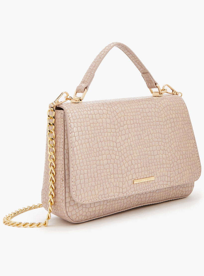 حقيبة كروس بارزة الملمس بحزام سلسلة من فلورا بيلا-women-bagsandwallets-handbags-image-2