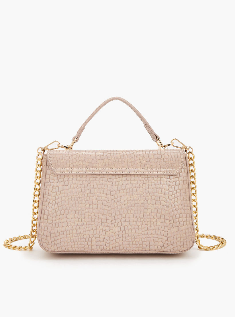 حقيبة كروس بارزة الملمس بحزام سلسلة من فلورا بيلا-women-bagsandwallets-handbags-image-4