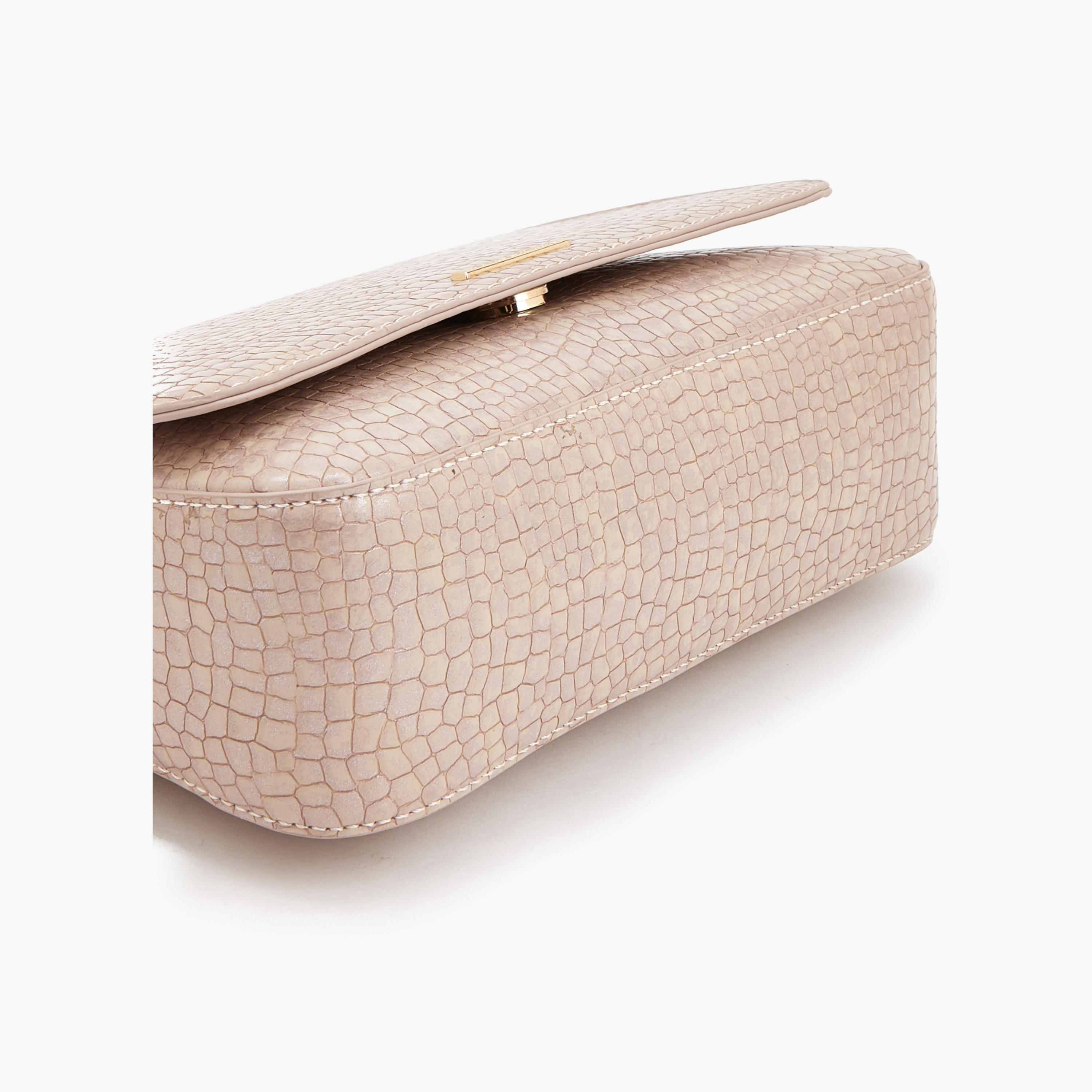 حقيبة كروس بارزة الملمس بحزام سلسلة من فلورا بيلا-women-bagsandwallets-handbags-image-6