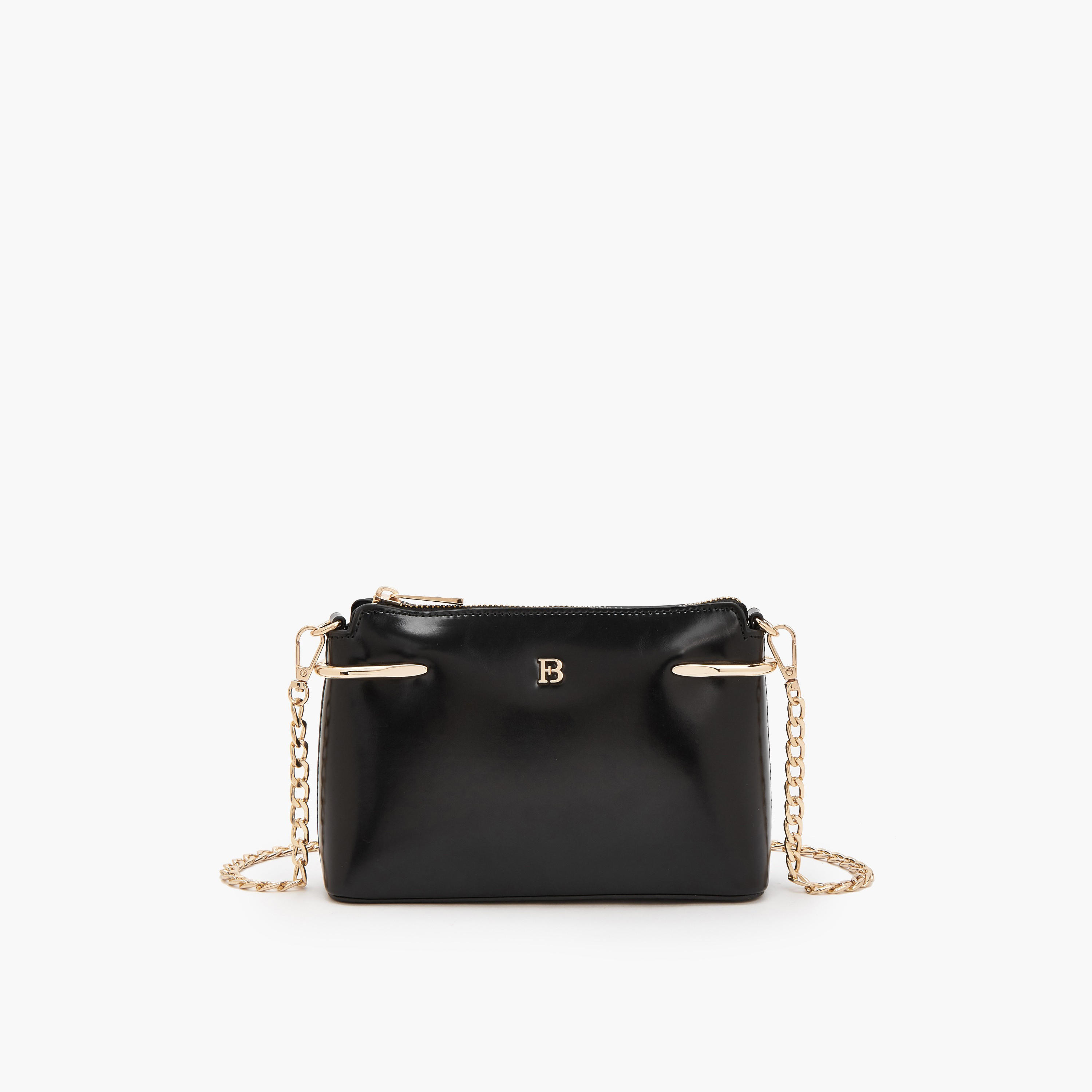 Flora Bella Crossbody Bag with Chain Accent-women-bagsandwallets-handbags-image-1