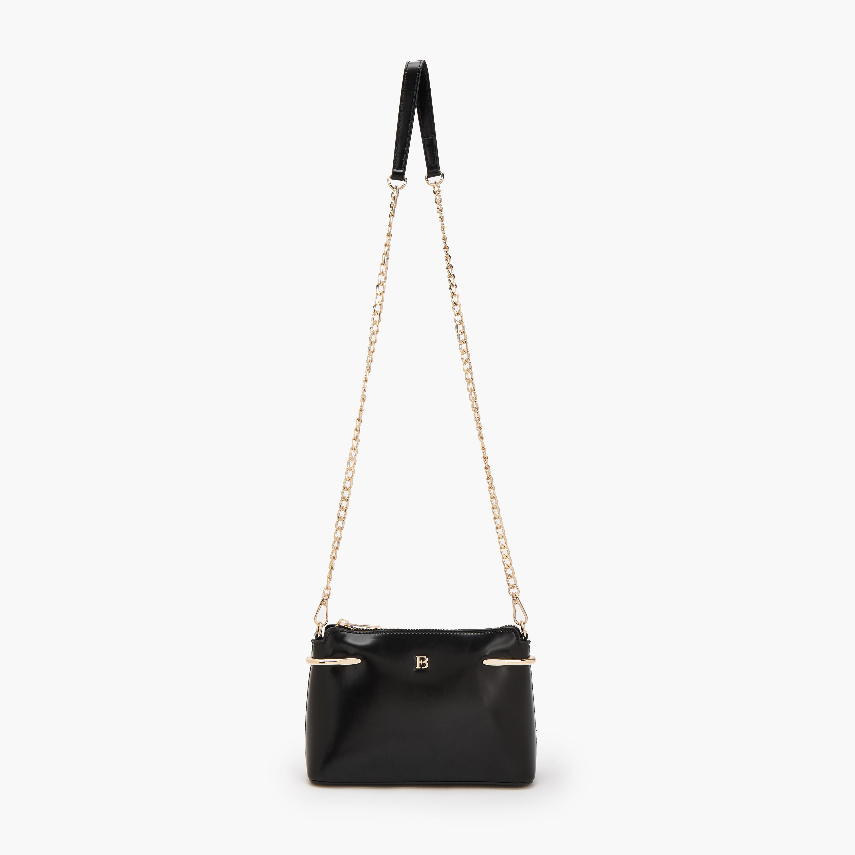 Flora Bella Crossbody Bag with Chain Accent-women-bagsandwallets-handbags-image-2